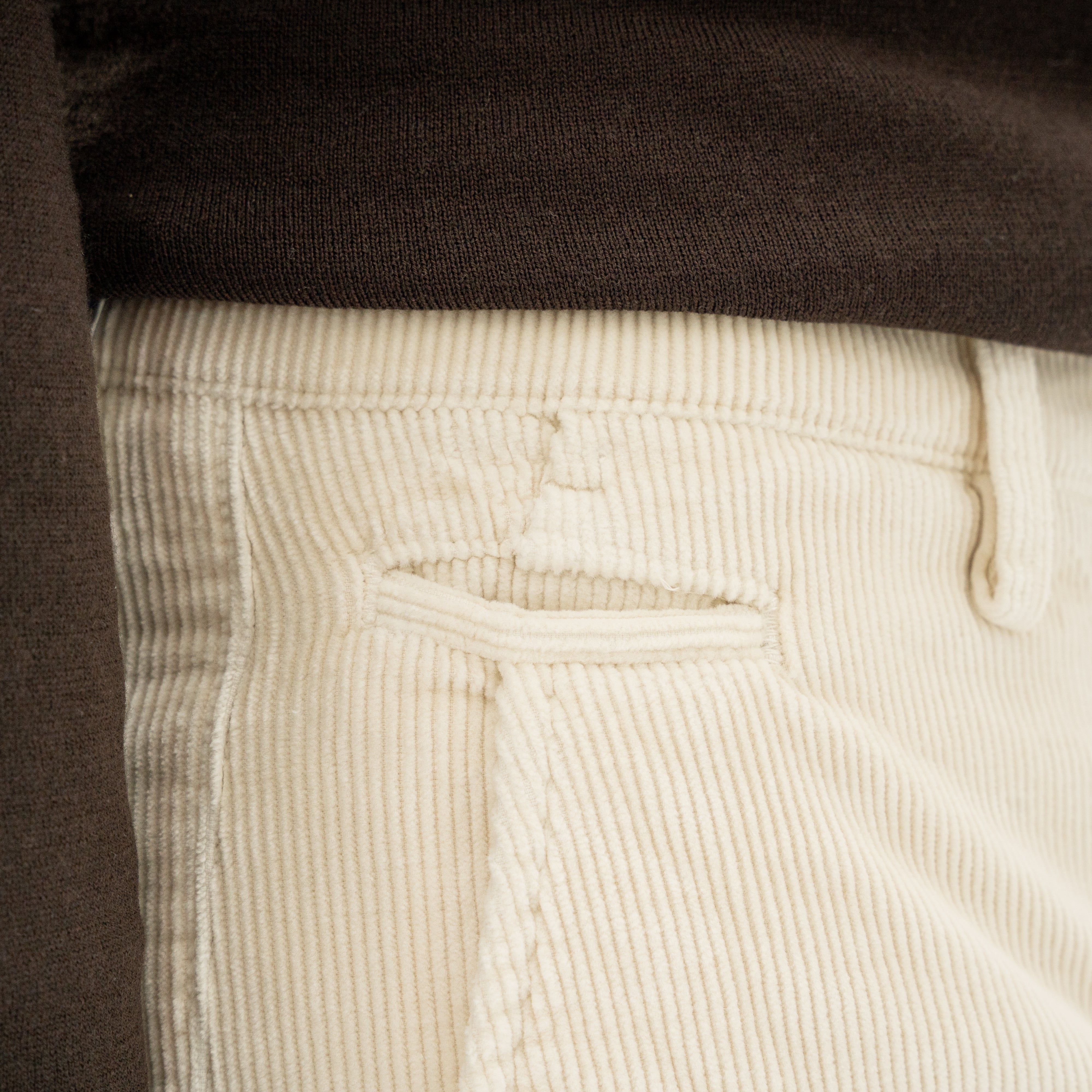 Jacob Cohen Chino Corduroy Creme | Bobby