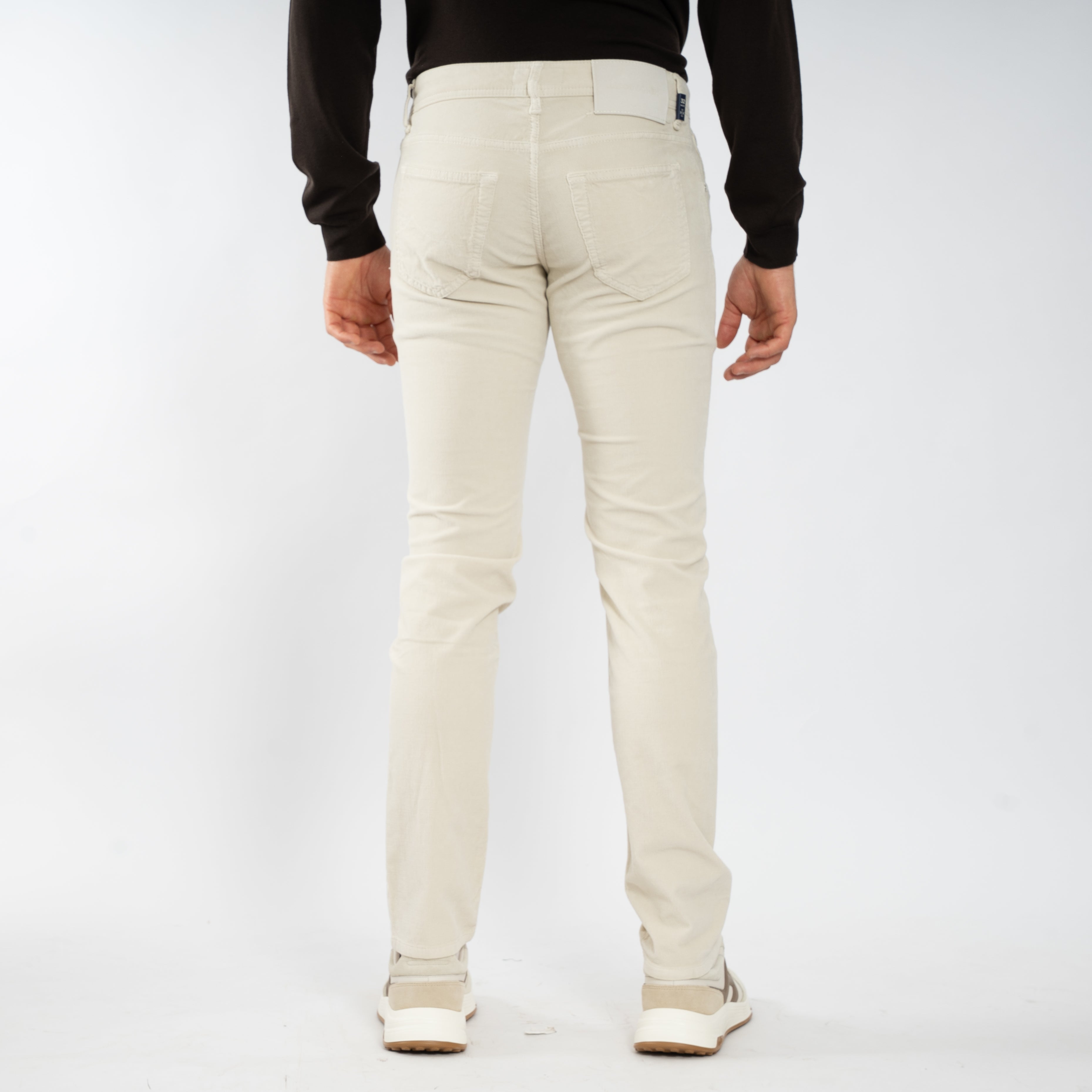 Jacob Cohen Chino Corduroy Creme | Nick Slim