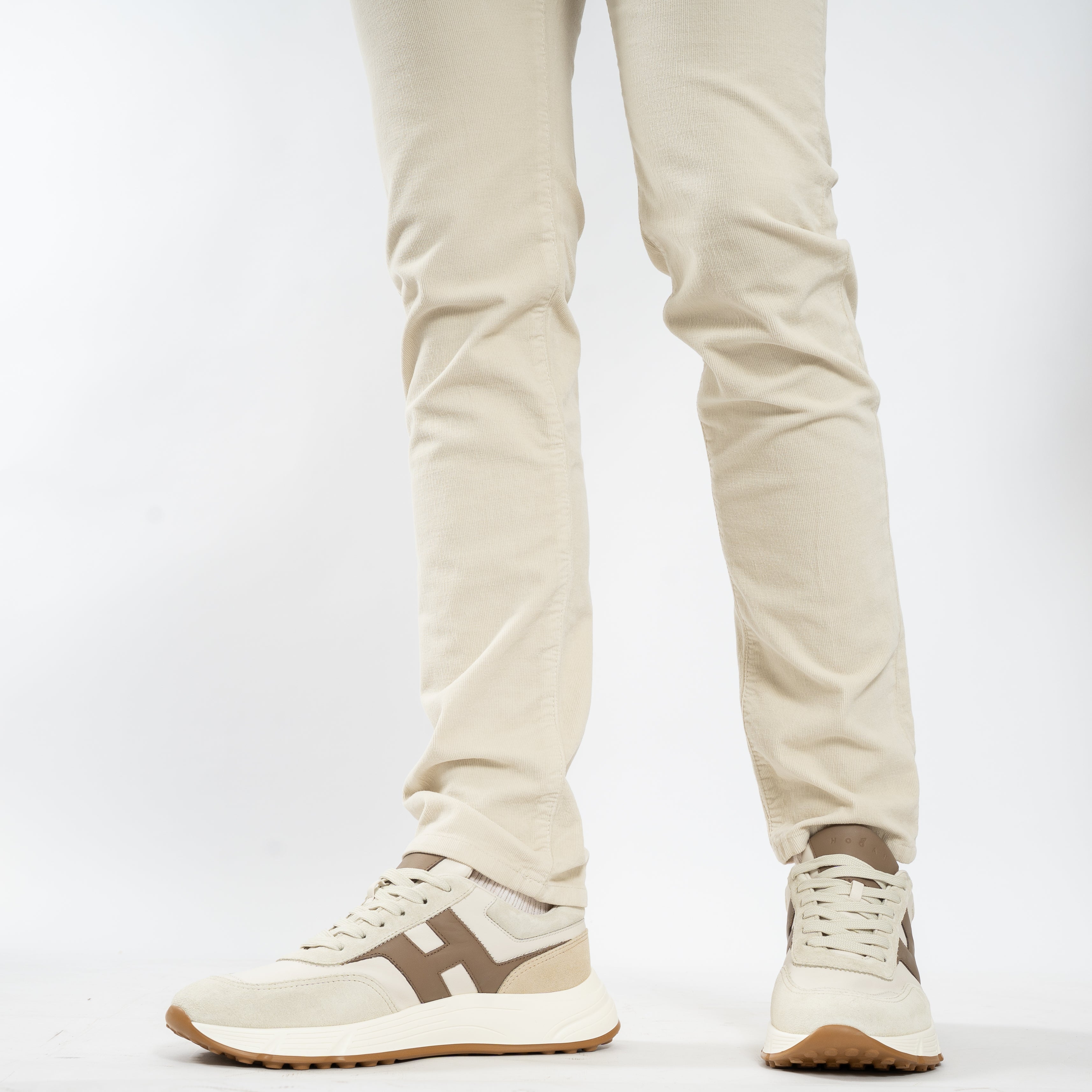 Jacob Cohen Chino Corduroy Creme | Nick Slim