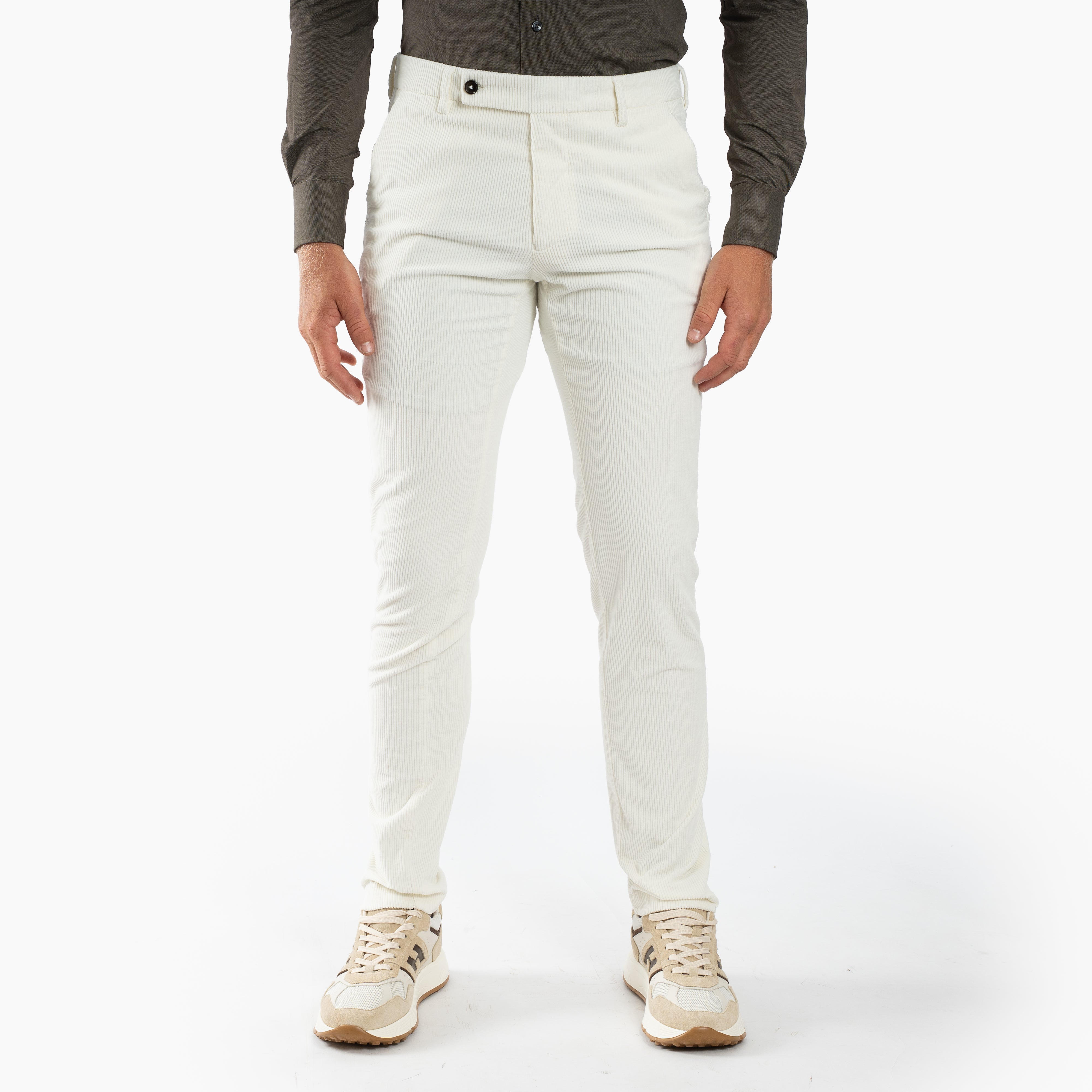 Berwich Chino Corduroy Creme | Morello