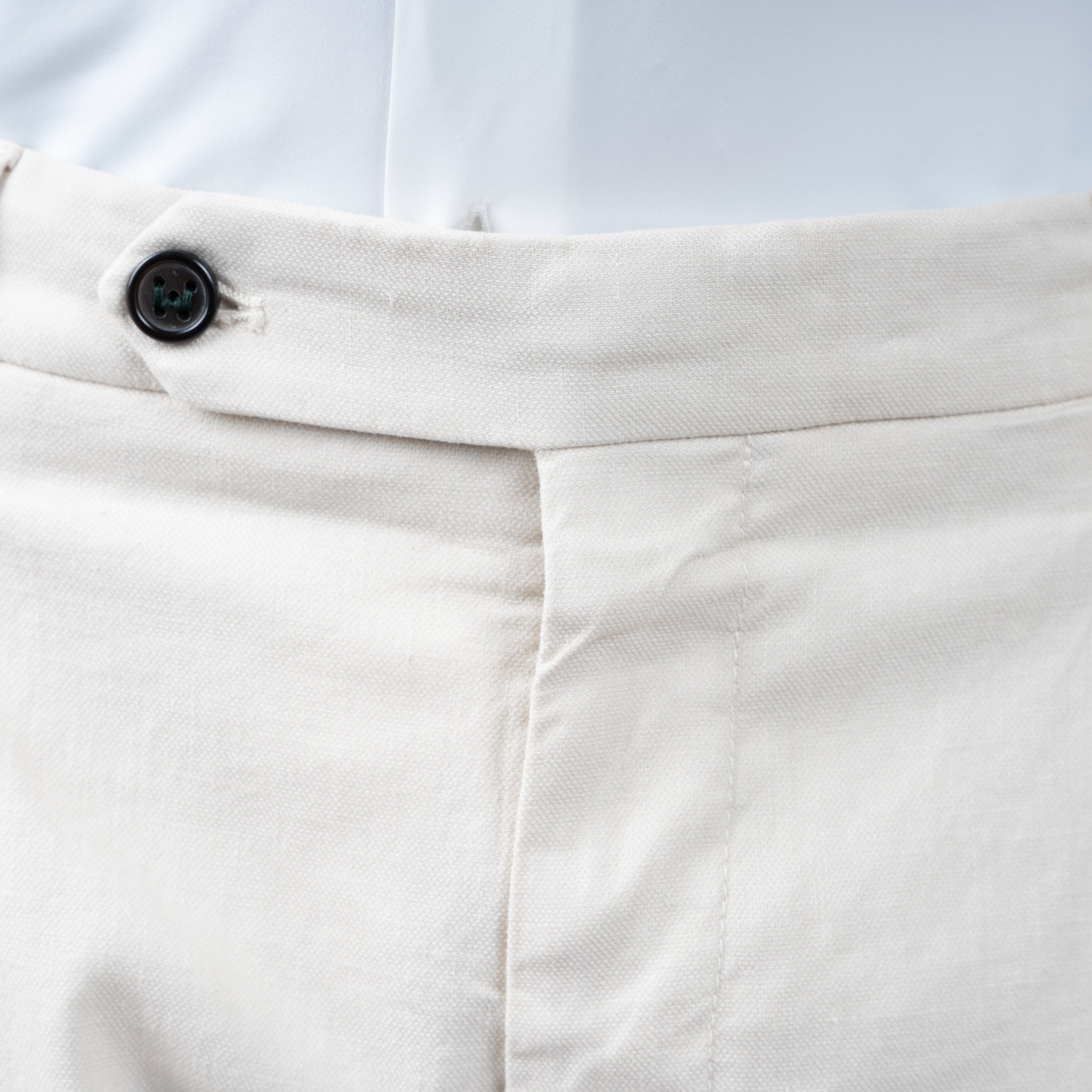 Berwich Pantalon Crème | Retrolong-GD