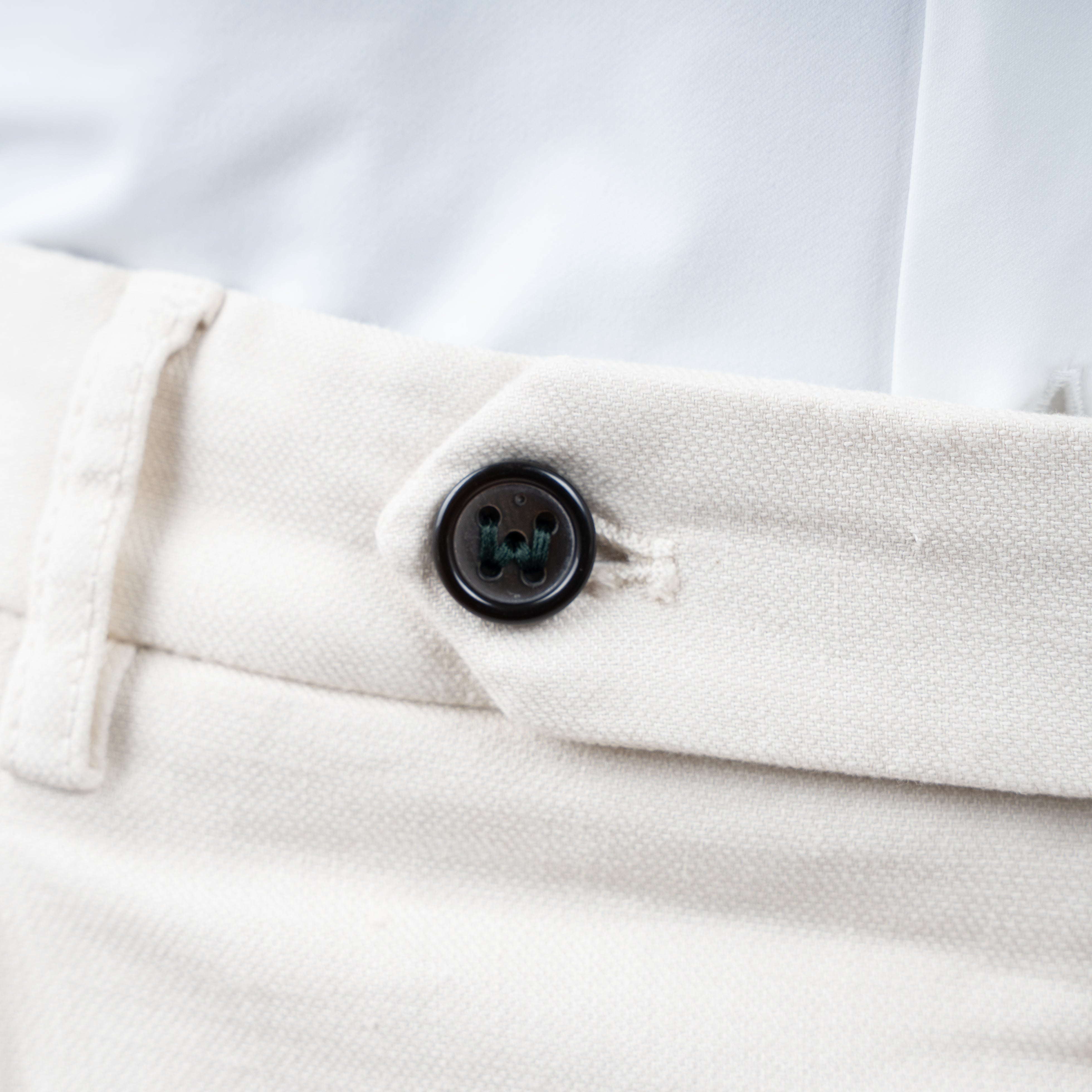 Berwich Pantalon Crème | Retrolong-GD