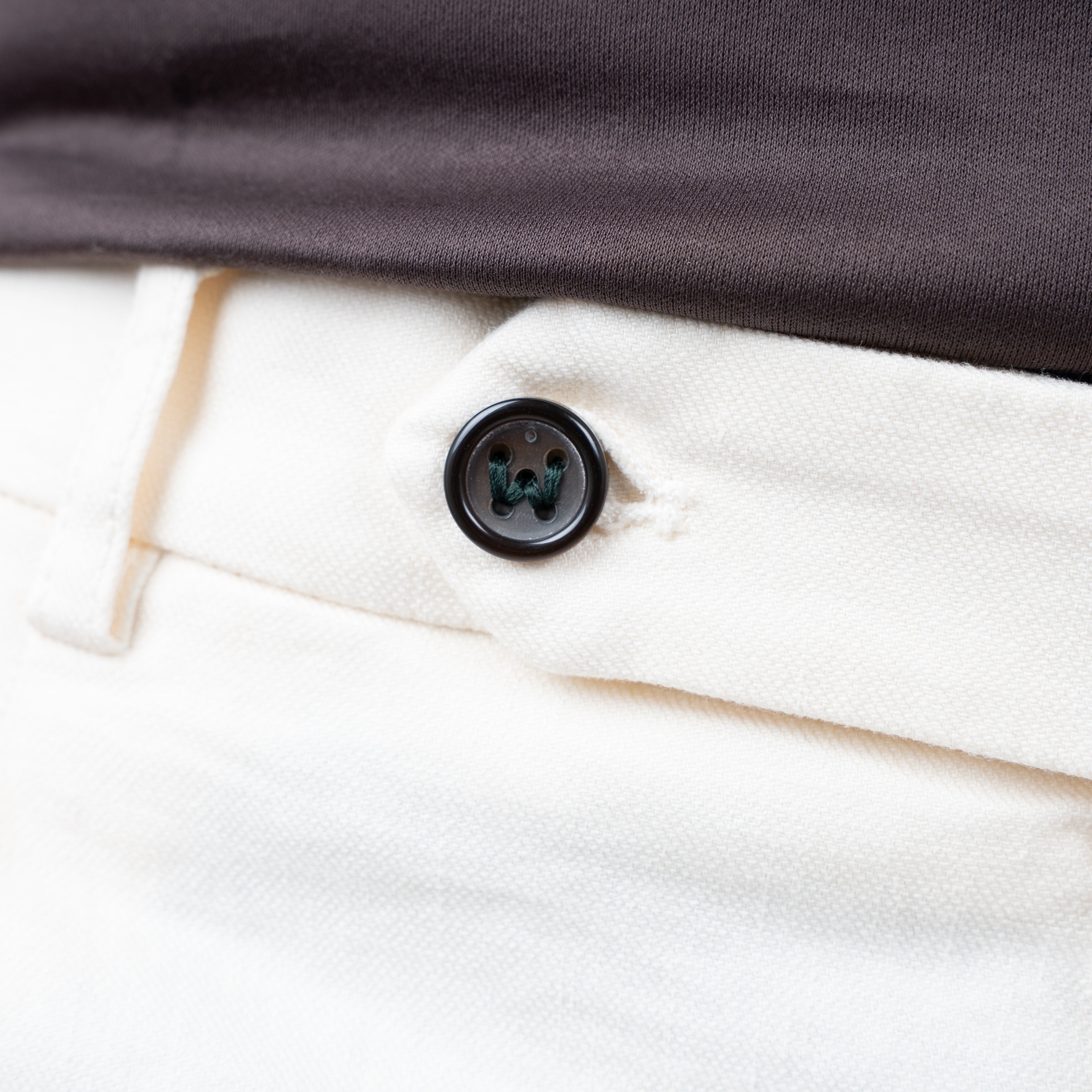 Berwich Pantalon Off-White | Retrolong-GD