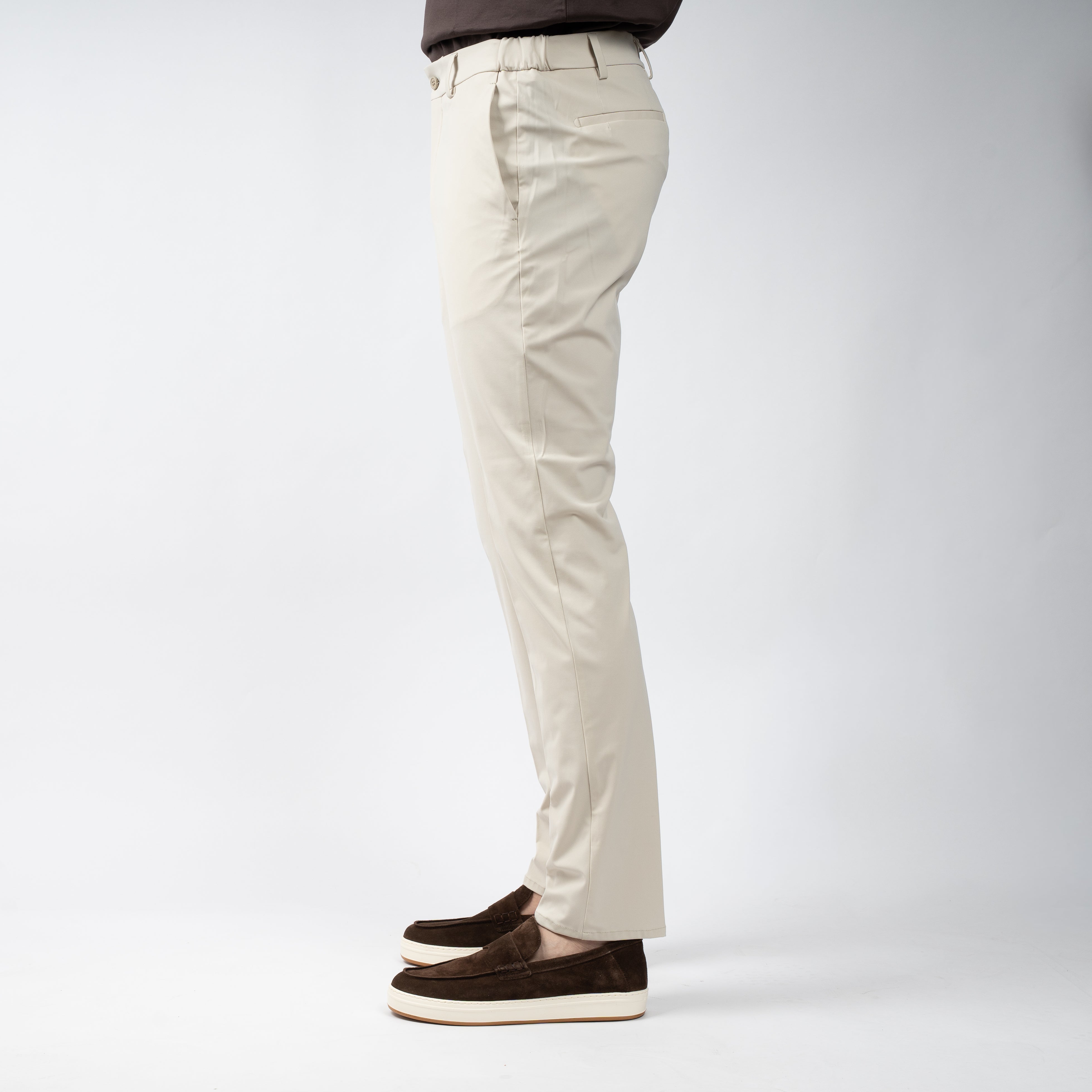 Berwich Pantalon Crème | Morello Elax