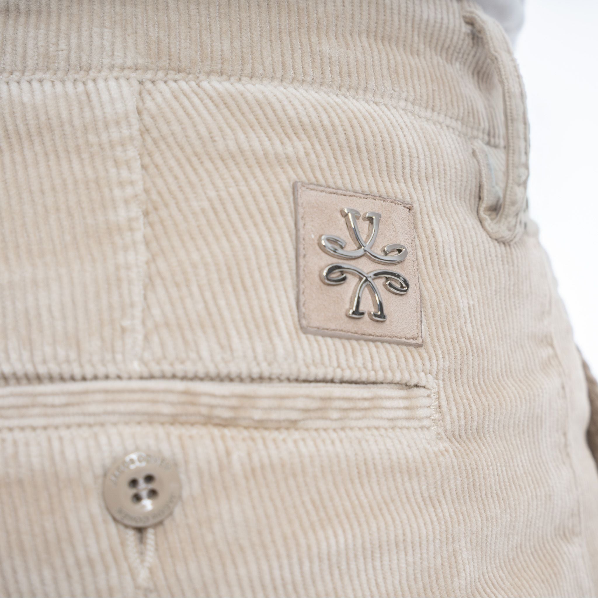 Jacob Cohen Chino Corduroy Beige | Bobby