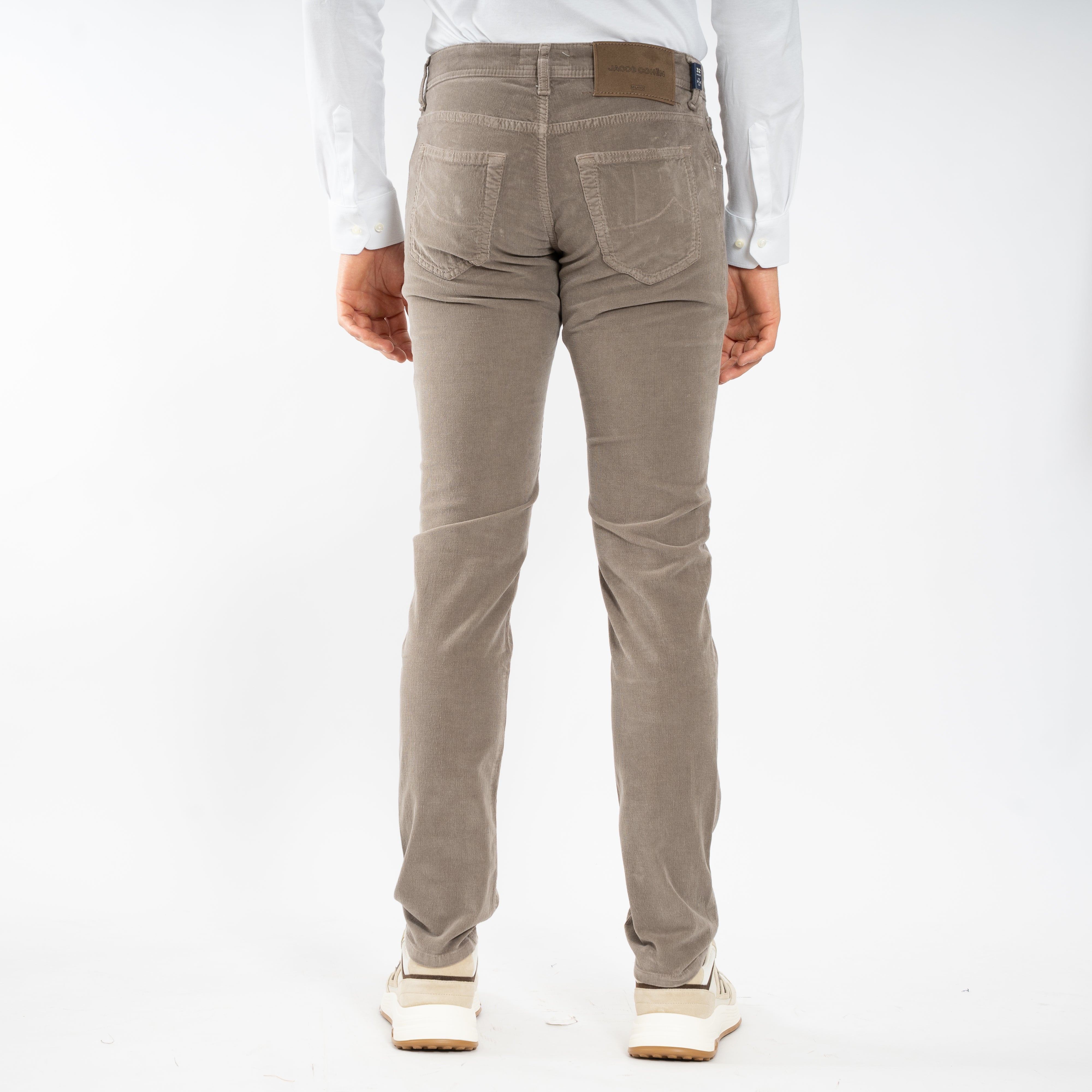 Jacob Cohen Chino Corduroy Taupe | Nick Slim