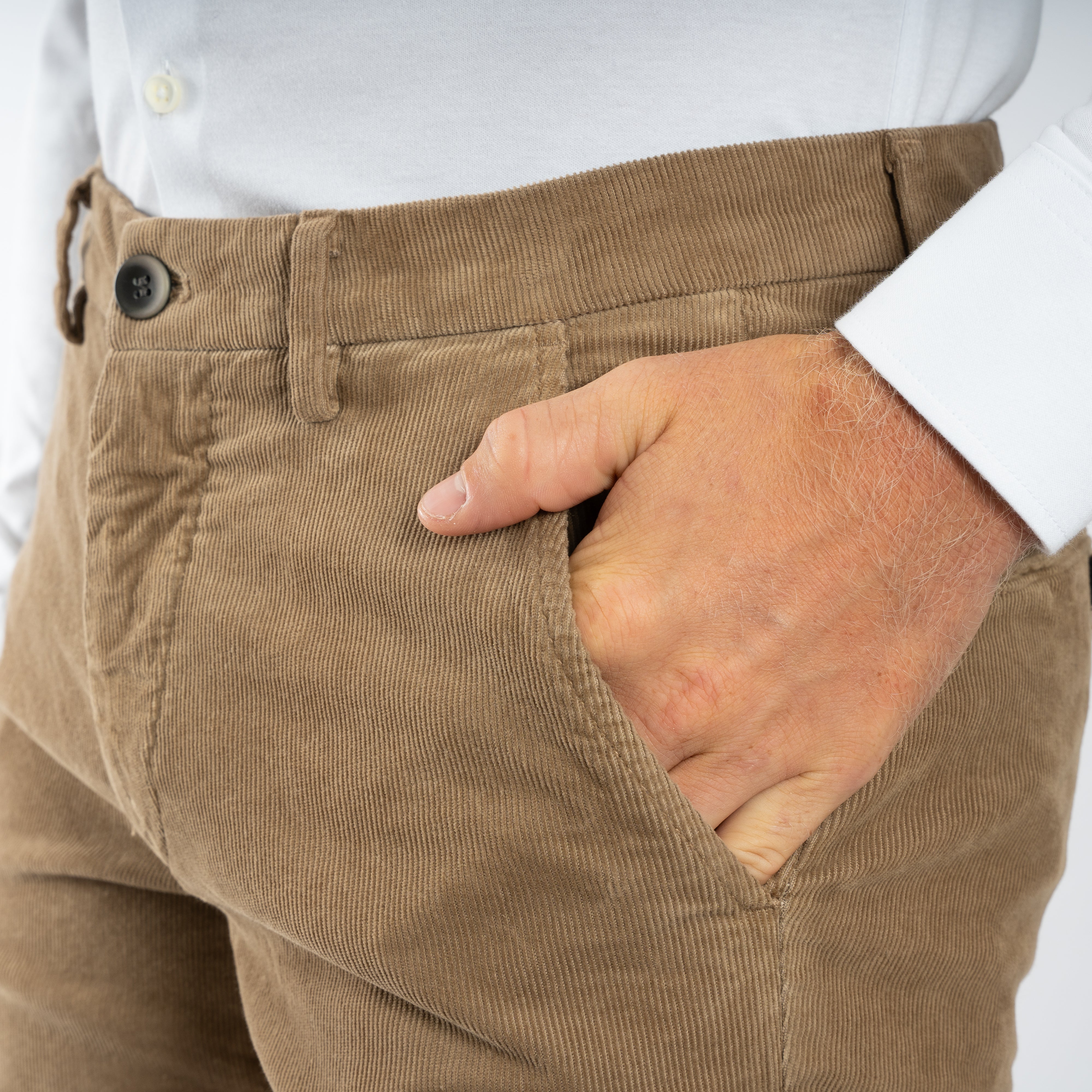 Mason's Corduroy Chino Camel | Torino