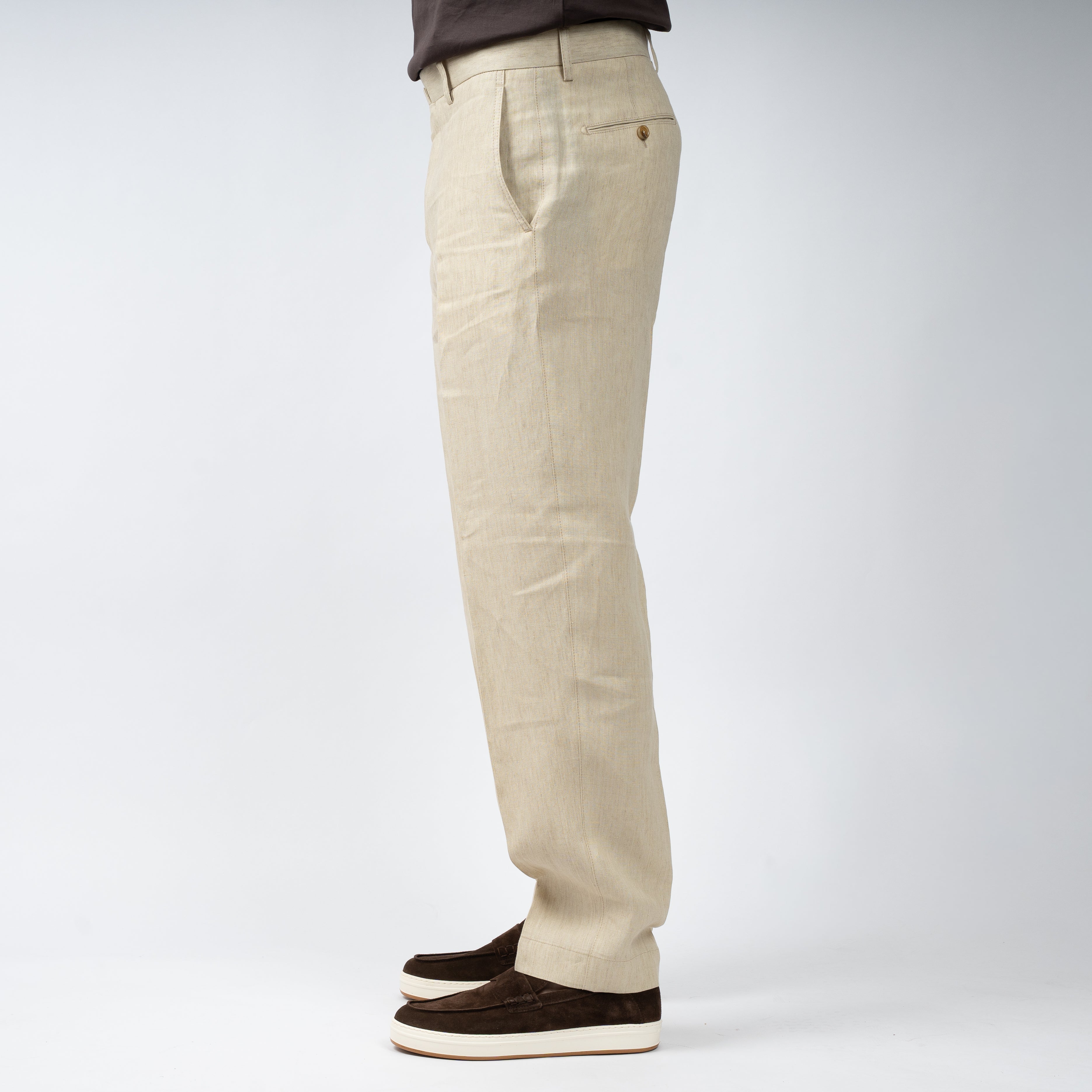 Berwich Linnen Chino Beige | Negroni-FF
