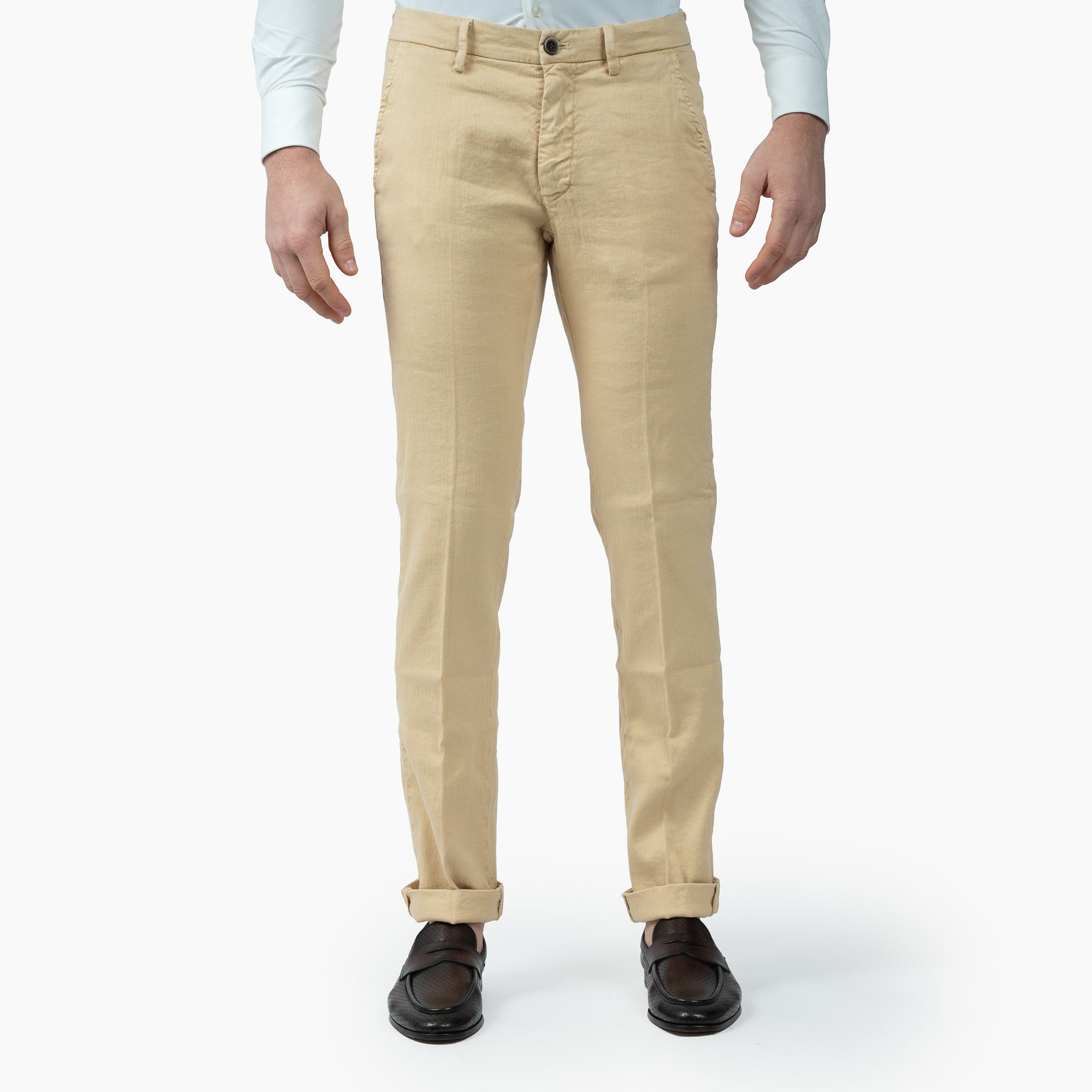 Mason's Linnen Chino Beige | Torino