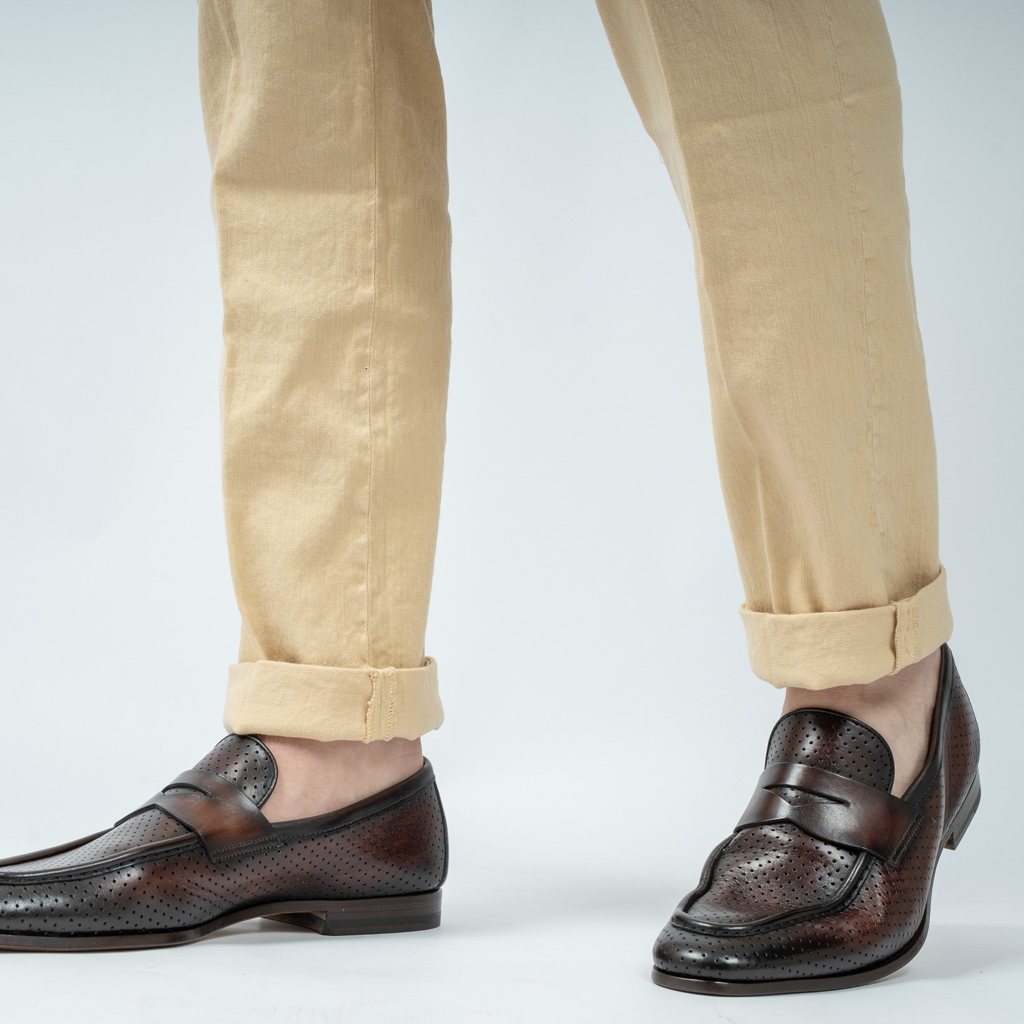 Mason's Linnen Chino Beige | Torino