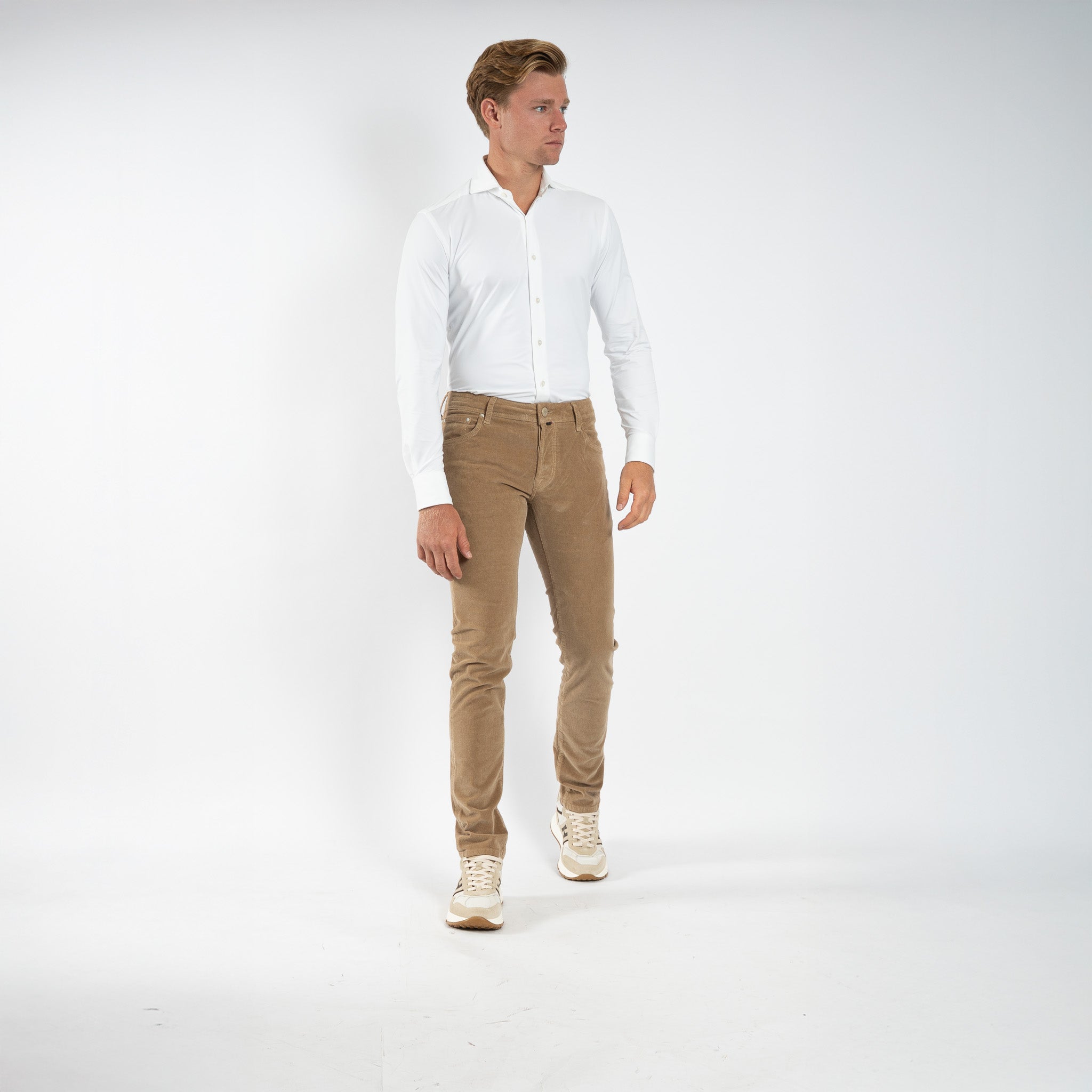 Jacob Cohen Chino Corduroy Camel | Nick Slim