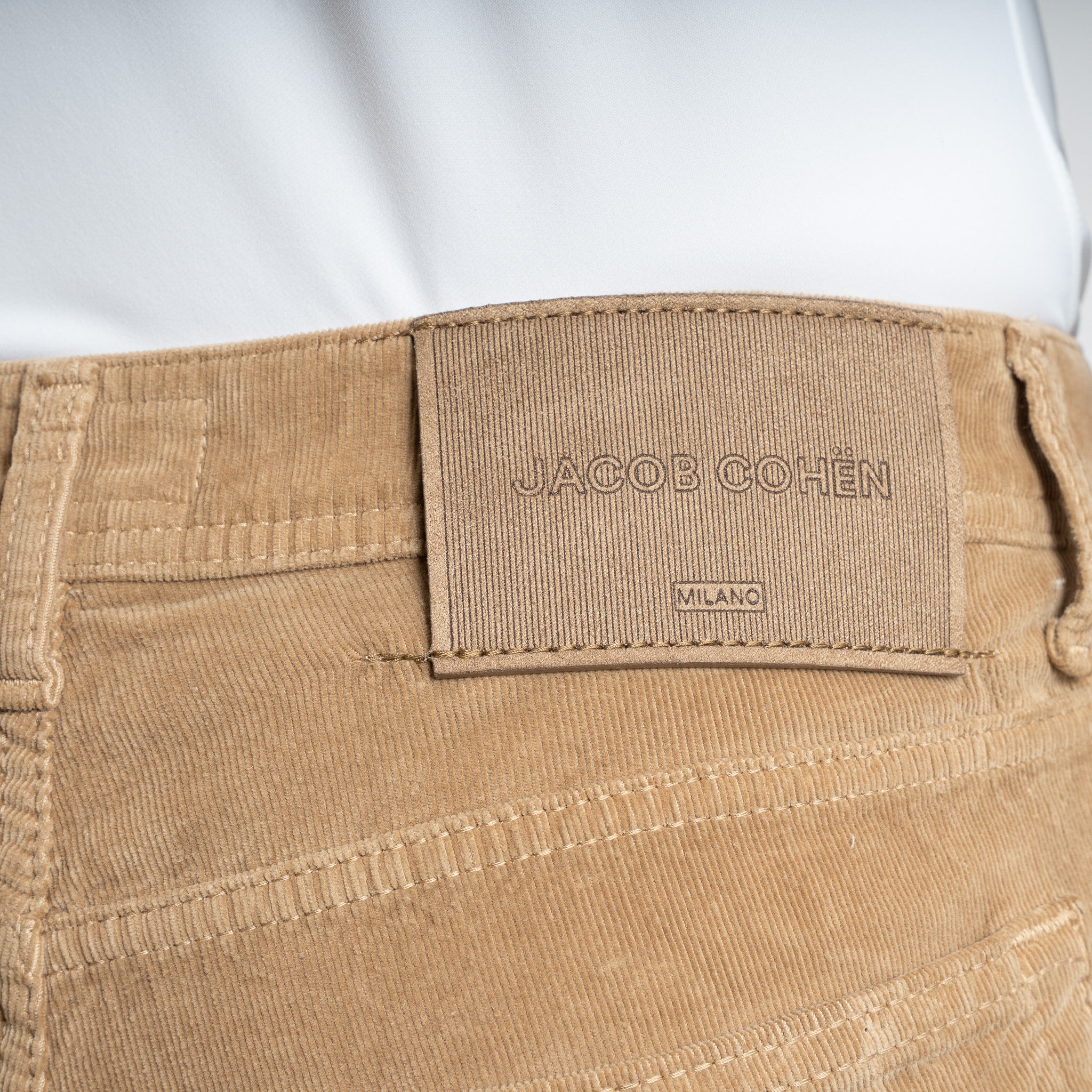 Jacob Cohen Chino Corduroy Camel | Nick Slim