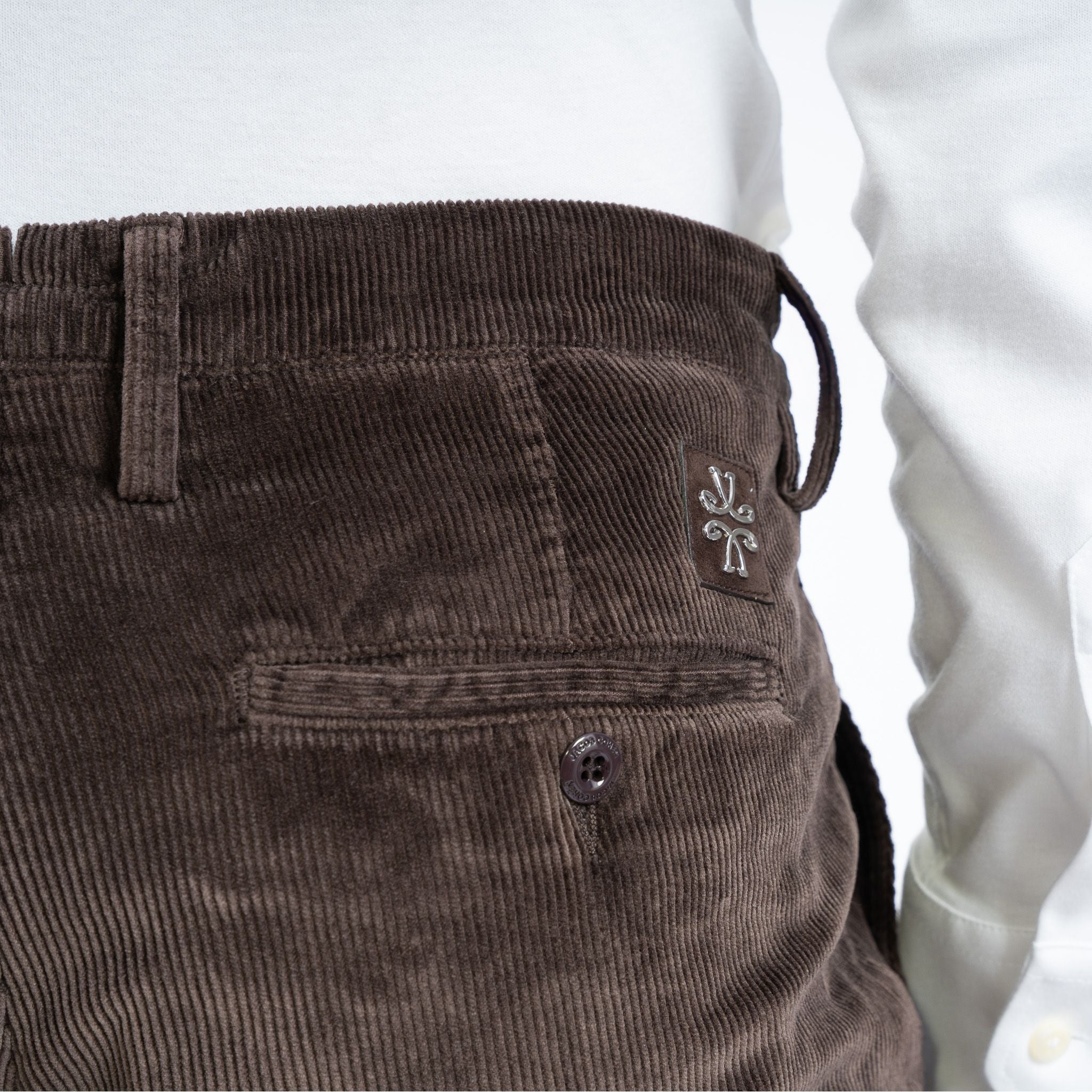 Jacob Cohen Chino Corduroy Bruin | Bobby
