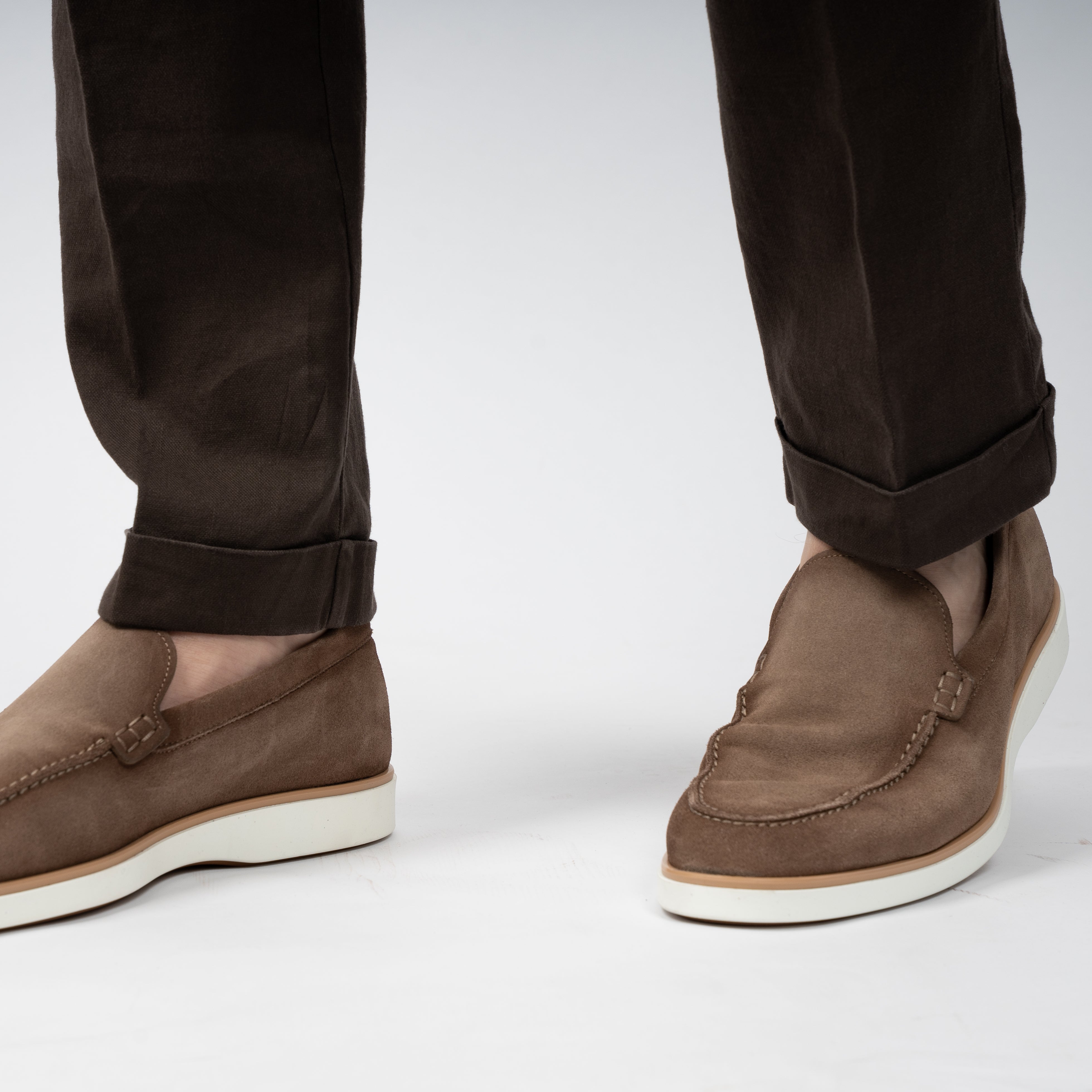 Berwich Pantalon Bruin | Retrolong-GD