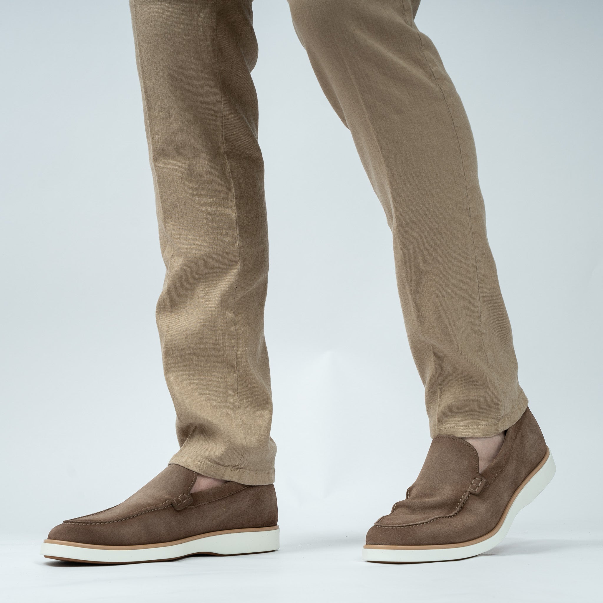 Mason's Linnen Chino Beige | Milano Jogger