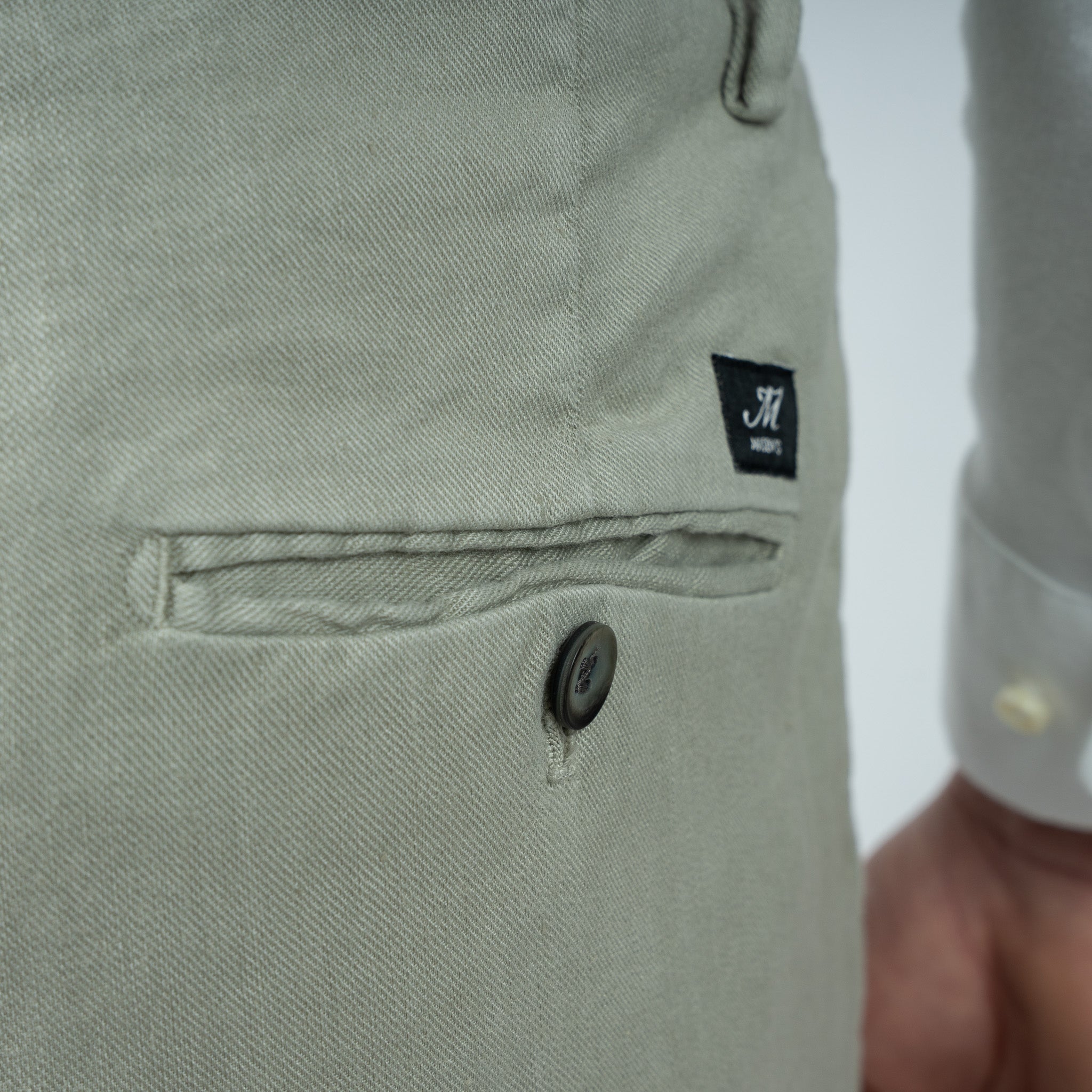 Mason's Linnen Chino Lichtgroen | Torino
