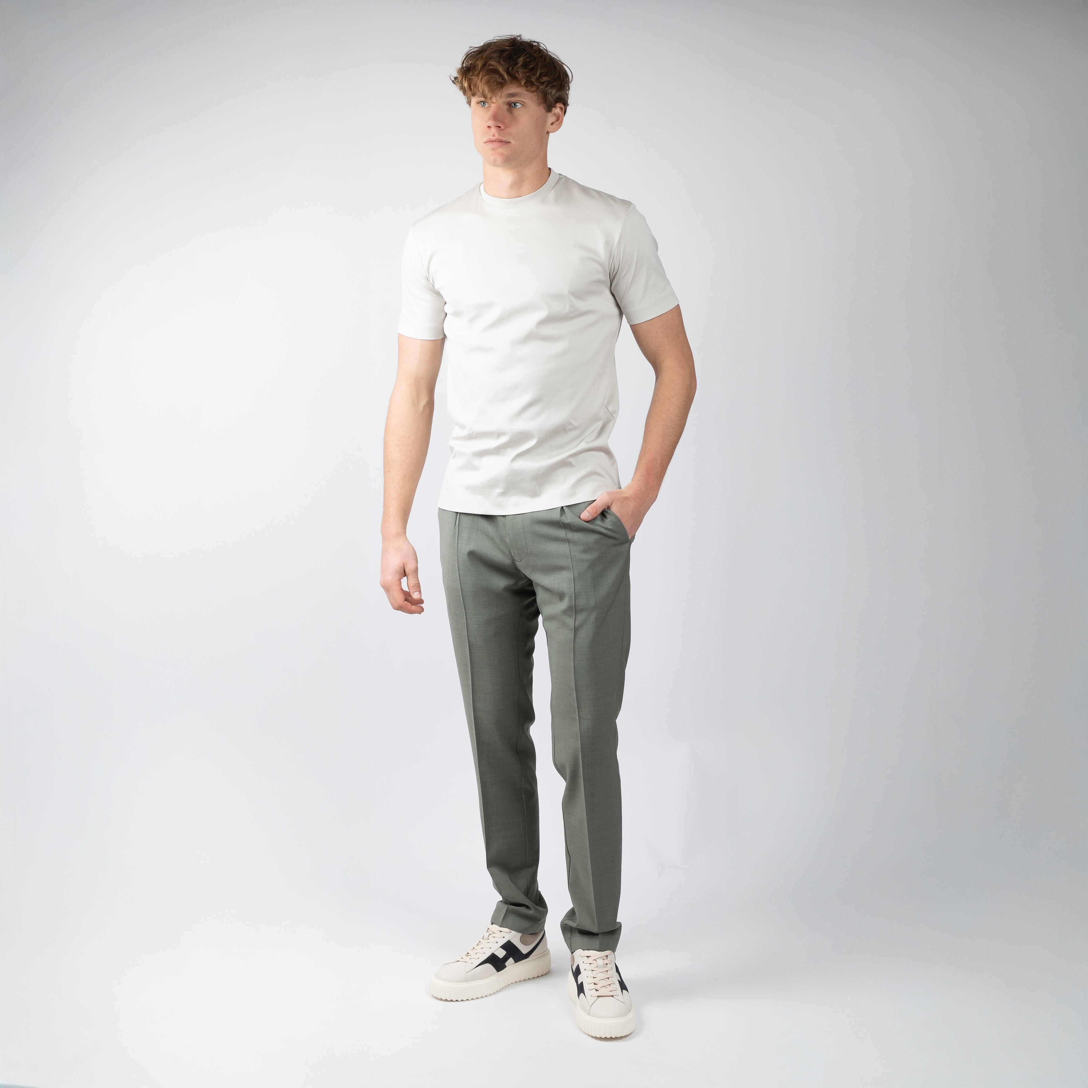 Berwich Pantalon Groen | Spiaggia