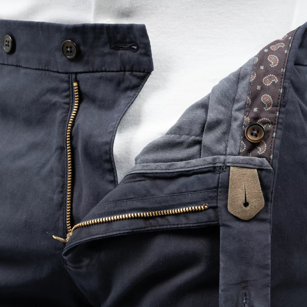 Berwich Chino Donkerblauw | Morello OL0015X