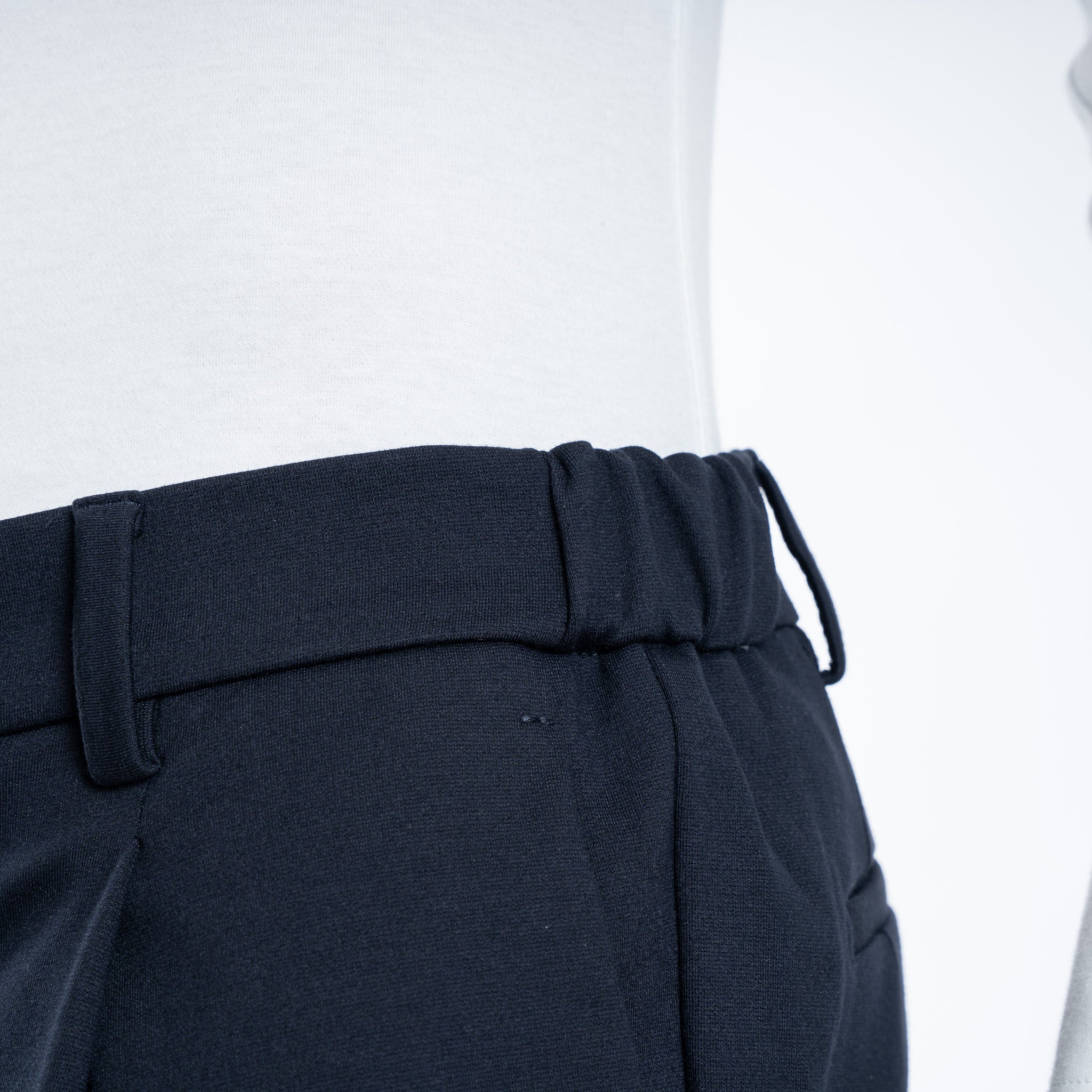 Berwich Chino met Bandplooi Blauw | Retro