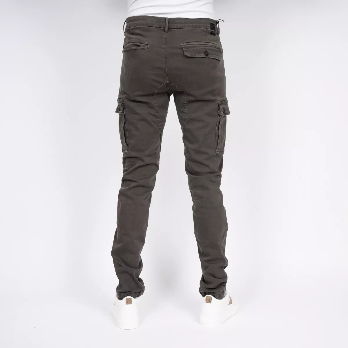 Replay Cargobroek Donkergrijs | Jaan Slim-Fit Cargo