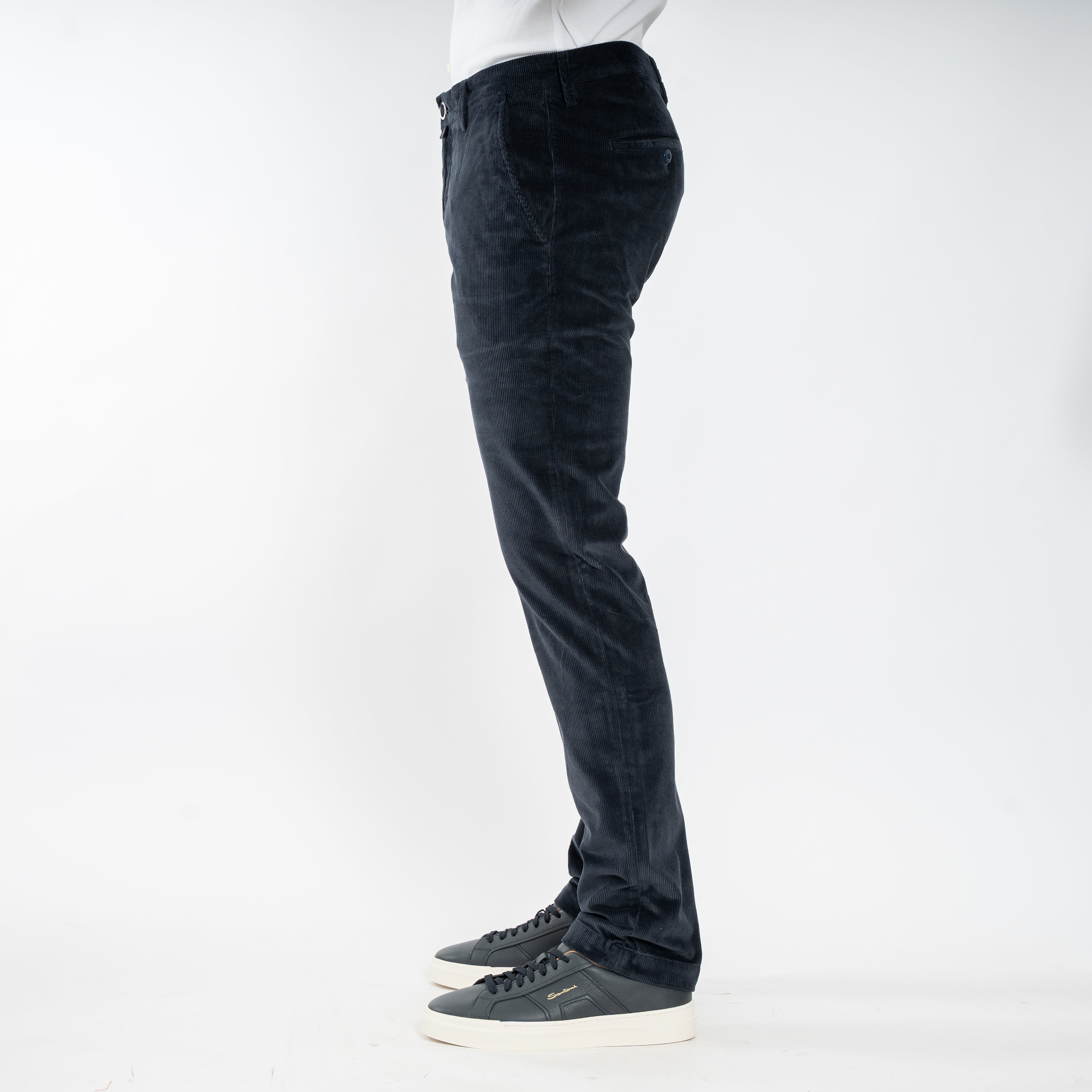 Jacob Cohen Chino Corduroy Donkerblauw | Bobby