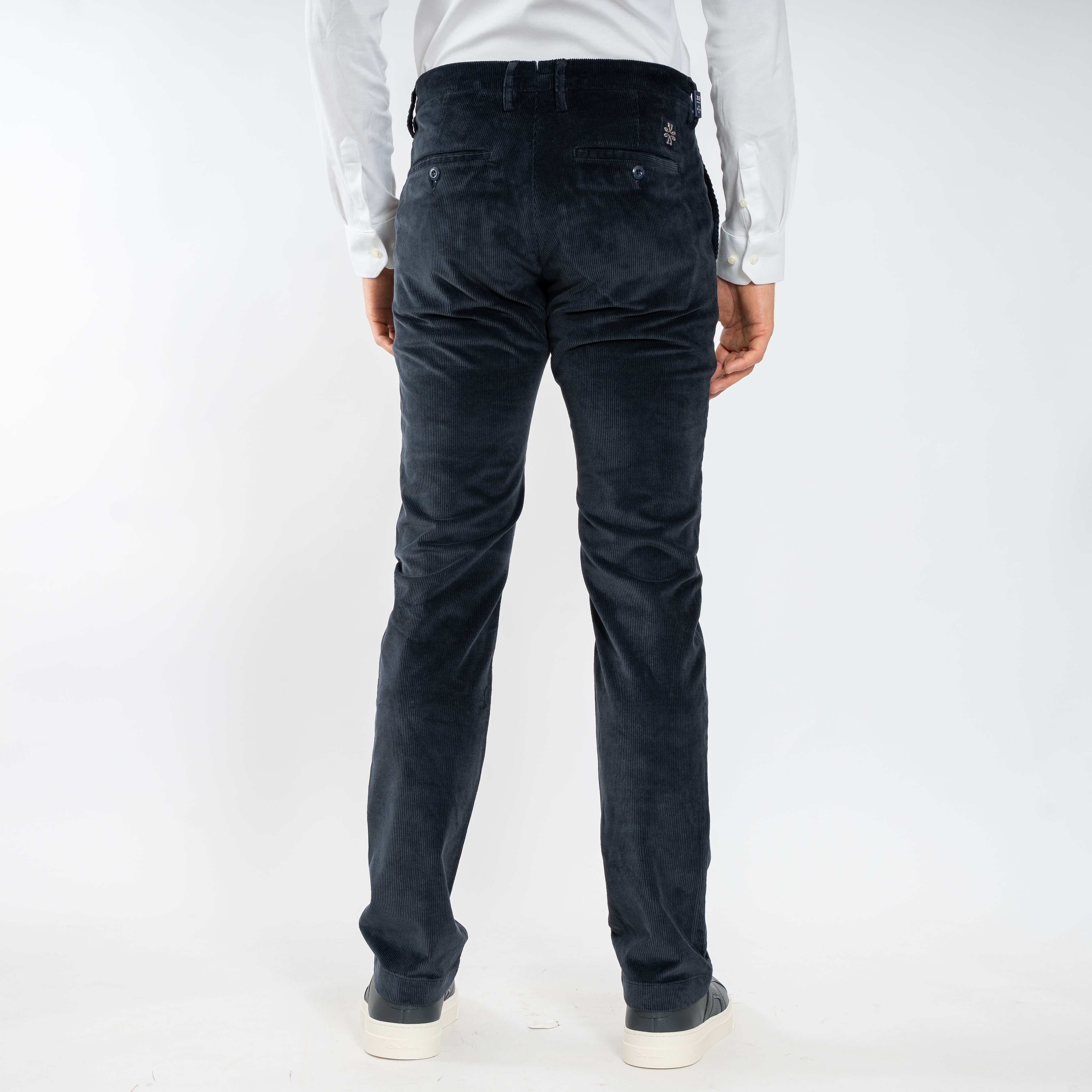 Jacob Cohen Chino Corduroy Donkerblauw | Bobby