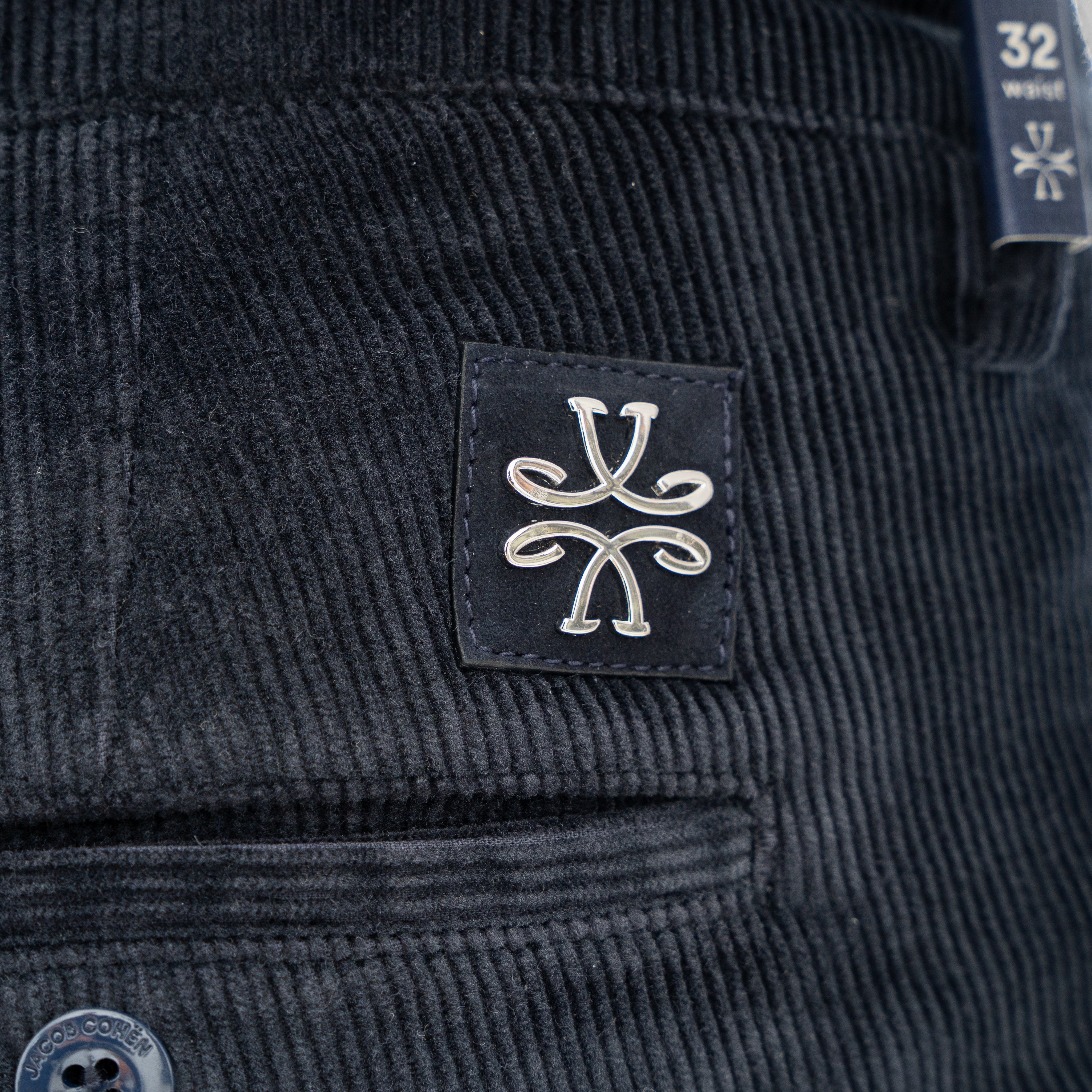 Jacob Cohen Chino Corduroy Donkerblauw | Bobby