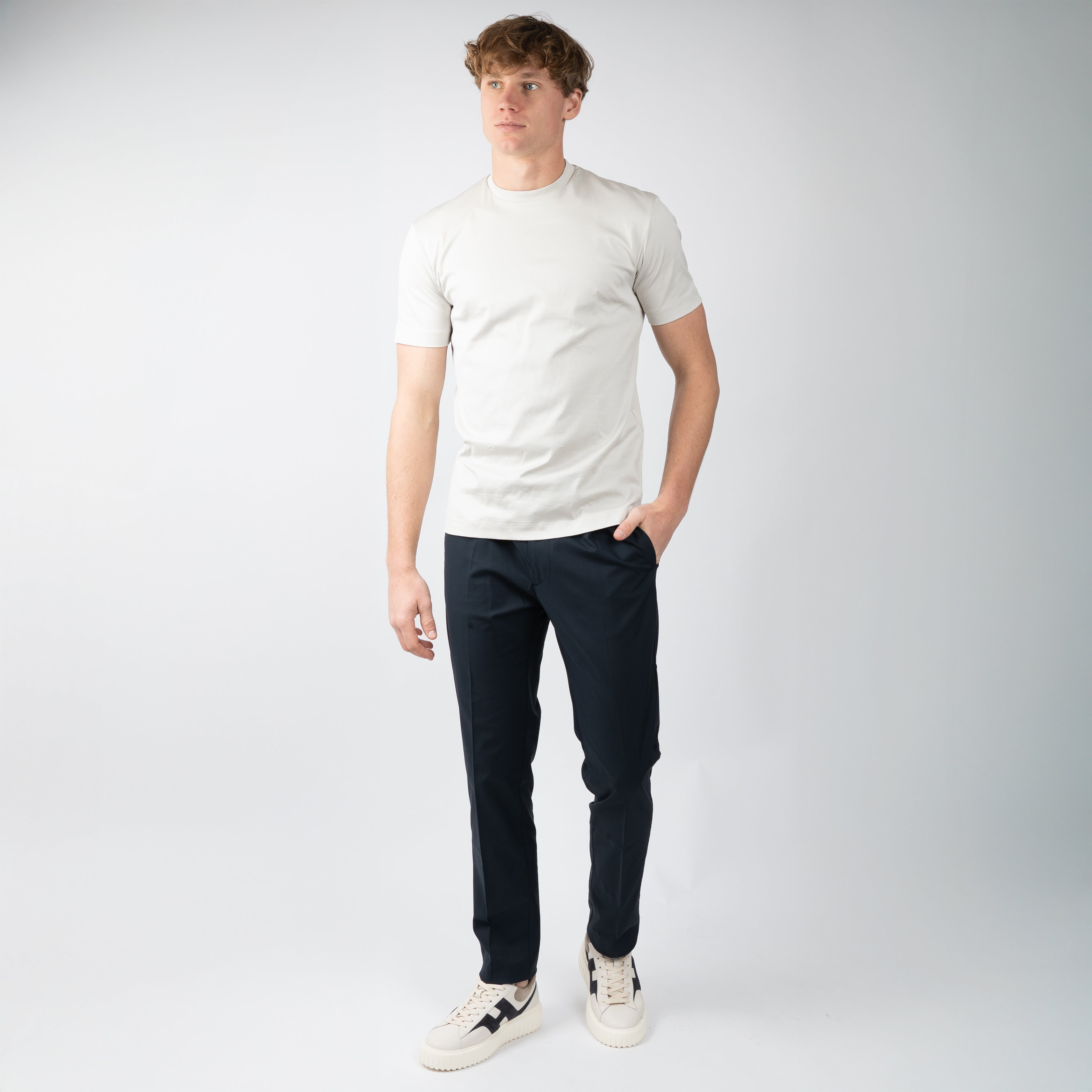 Berwich Pantalon Blauw  | Spiaggia Tech