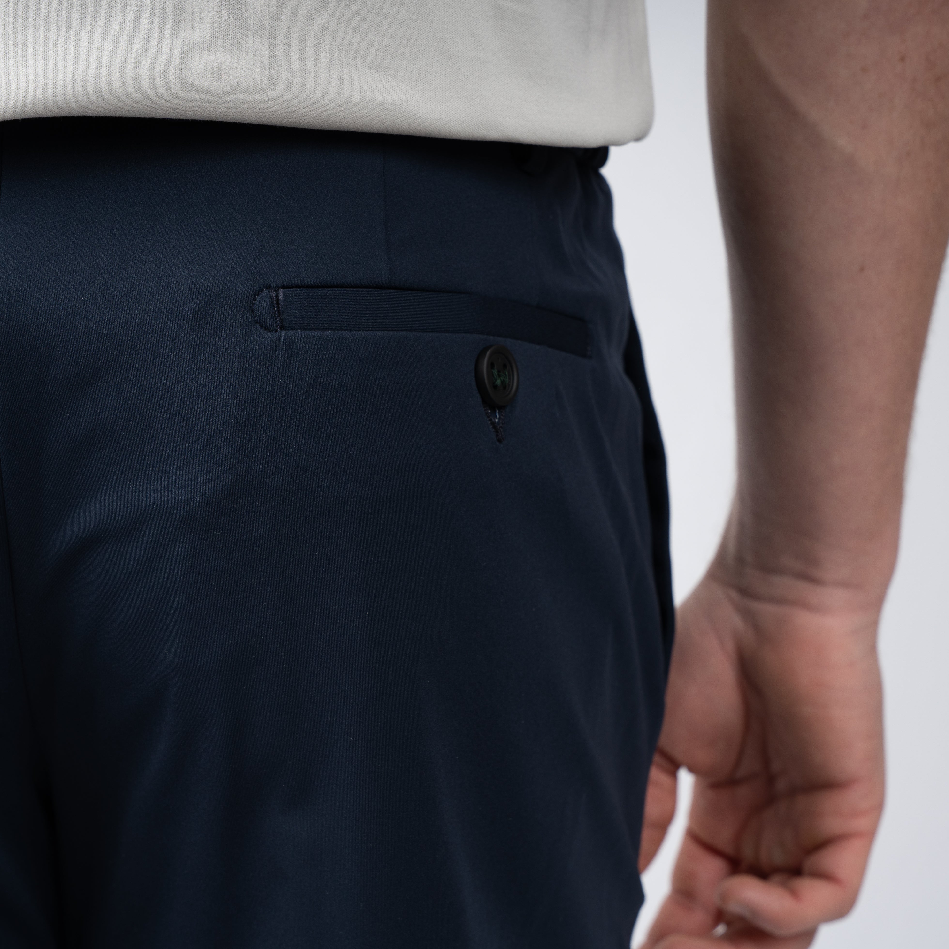 Berwich Pantalon Donkerblauw | Morello Elax