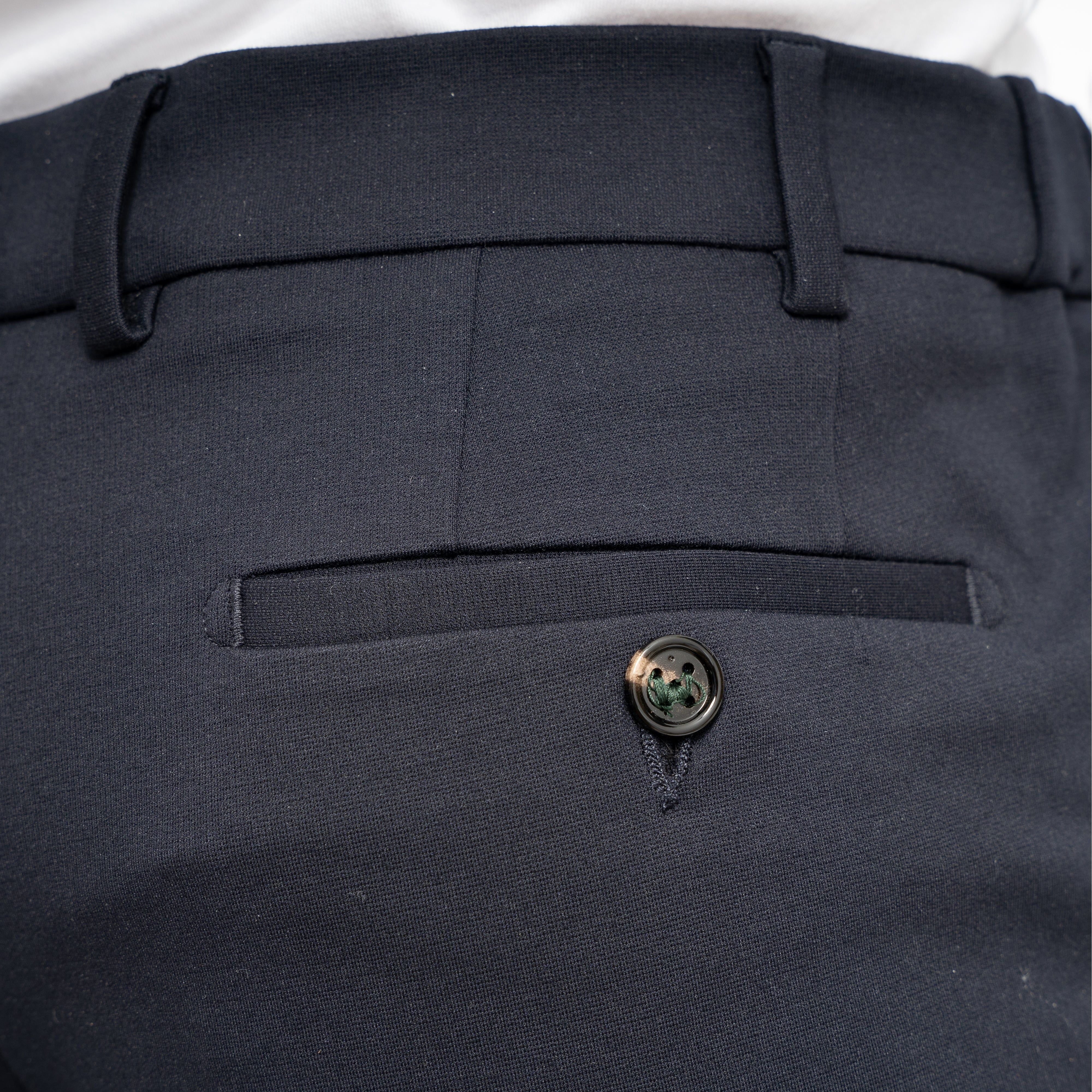 Berwich Chino Donkerblauw | Morello Elax Tech Jersey