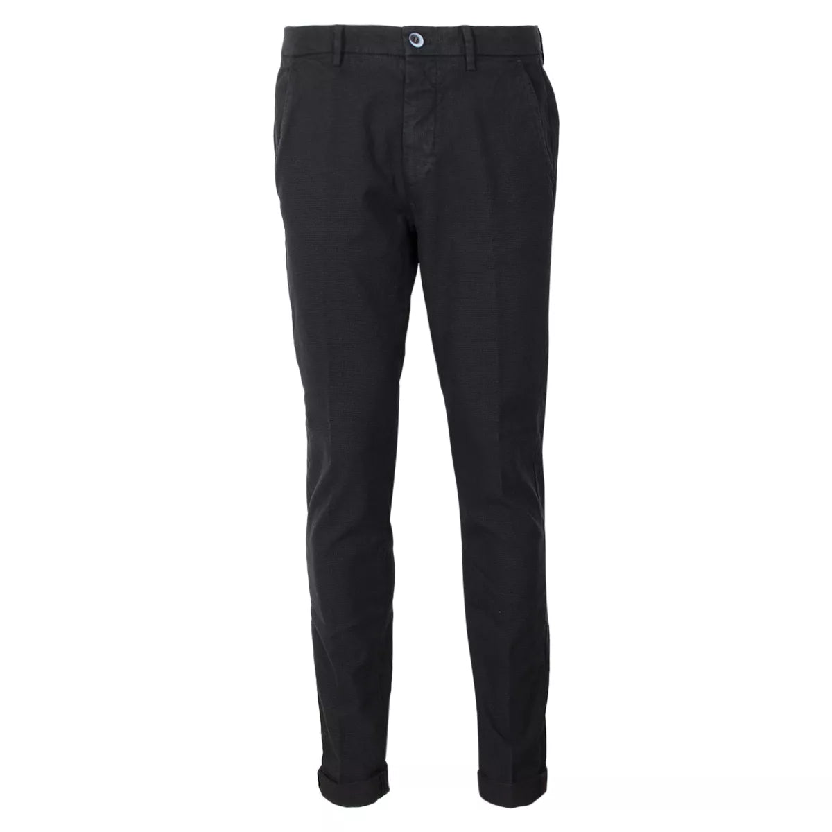 Mason's Chino donkerblauw geruit | Torino