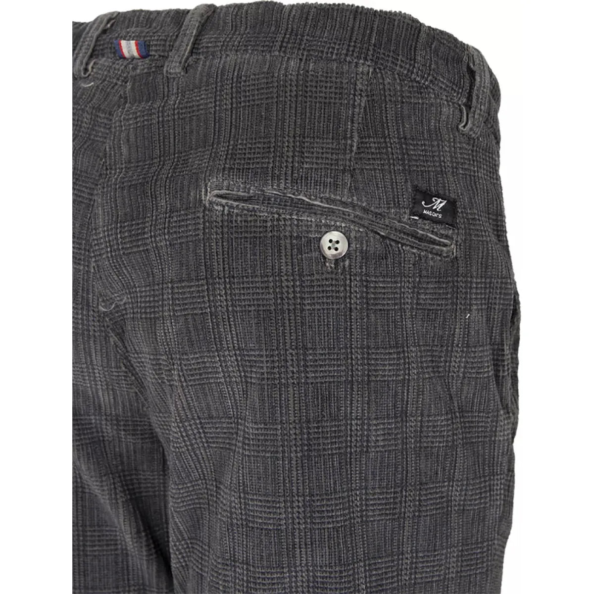 Mason's Chino grijs geruit | Torino