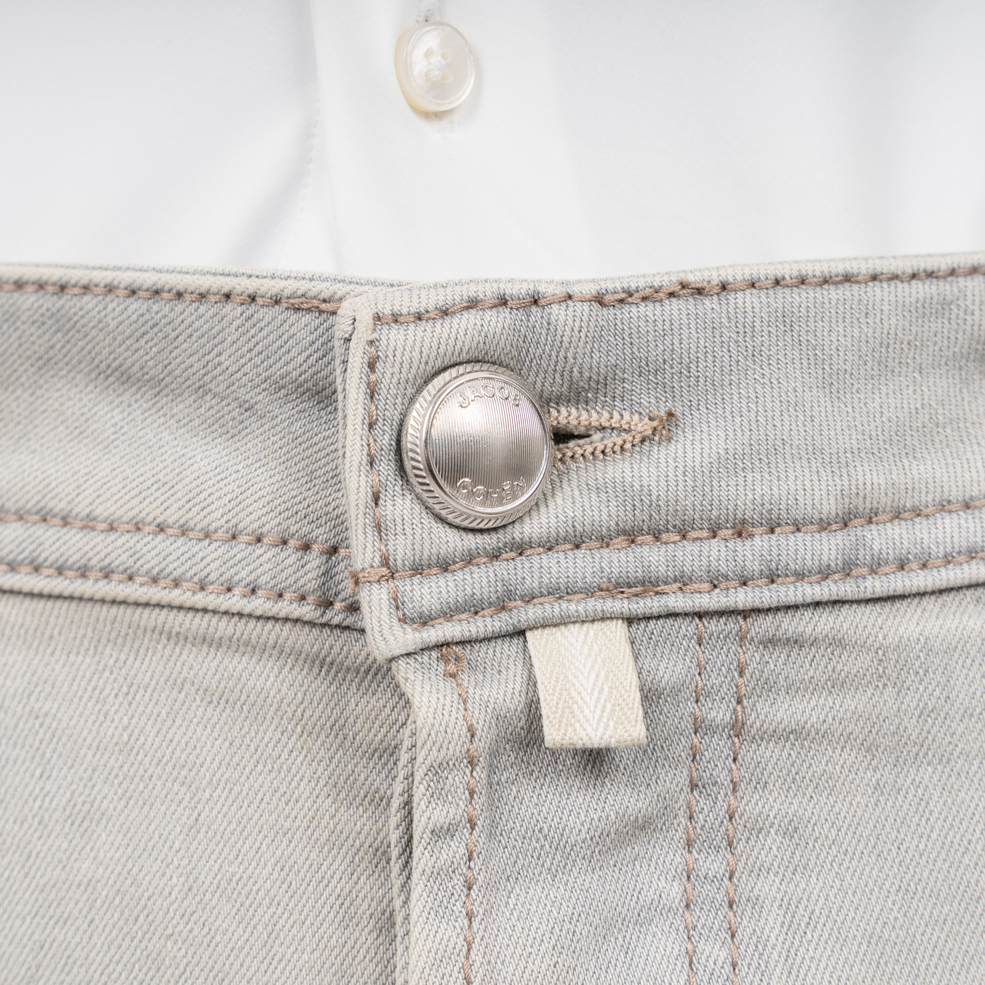 Jacob Cohen Jeans Lichtgrijs | Nick