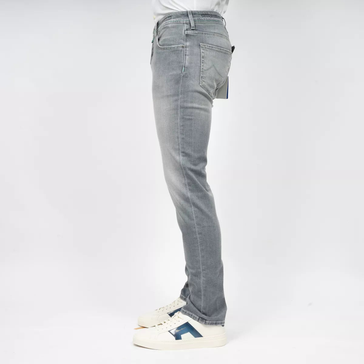 Jacob Cohen Jeans Lichtgrijs | Nick