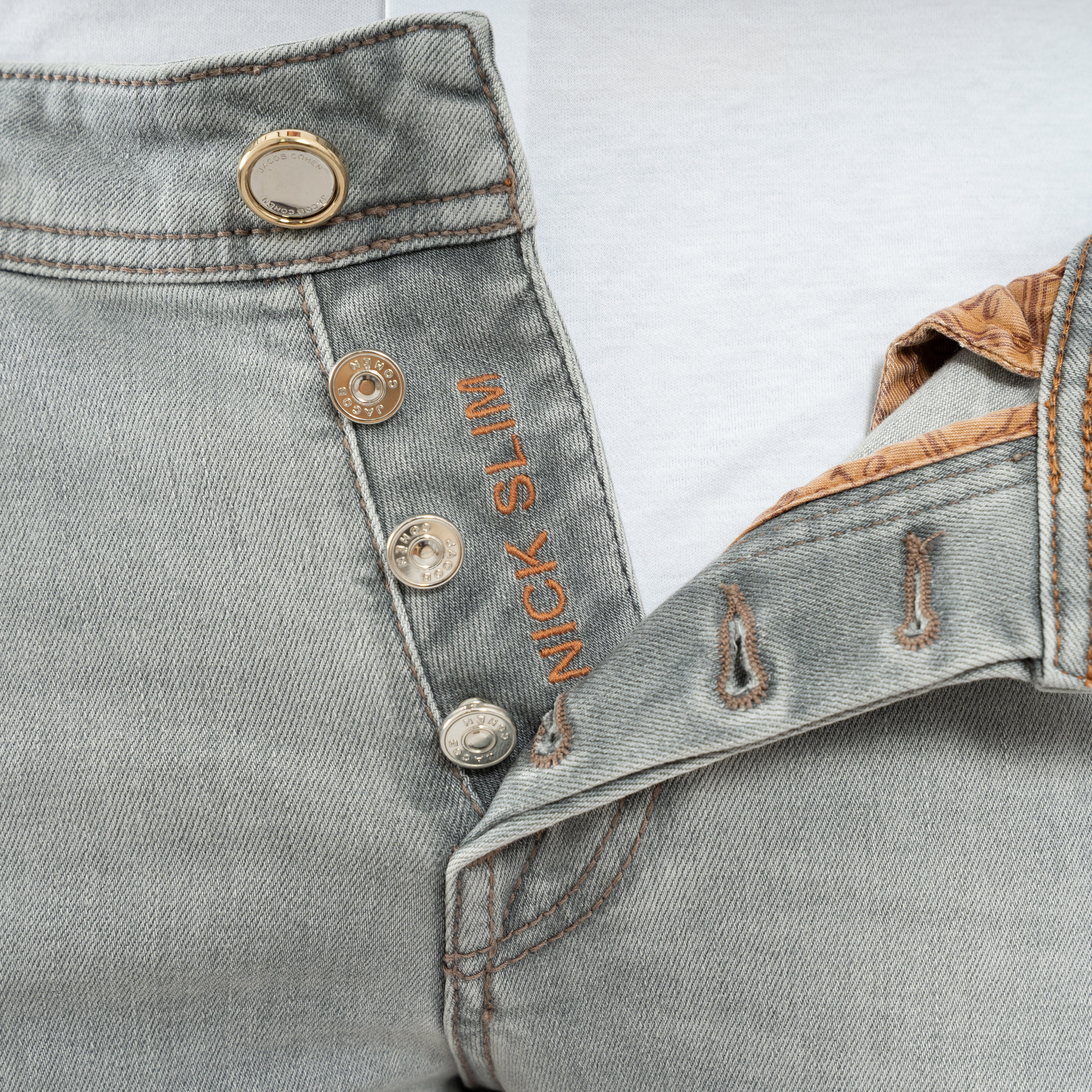 Jacob Cohen Jeans Lichtgrijs | Nick Slim