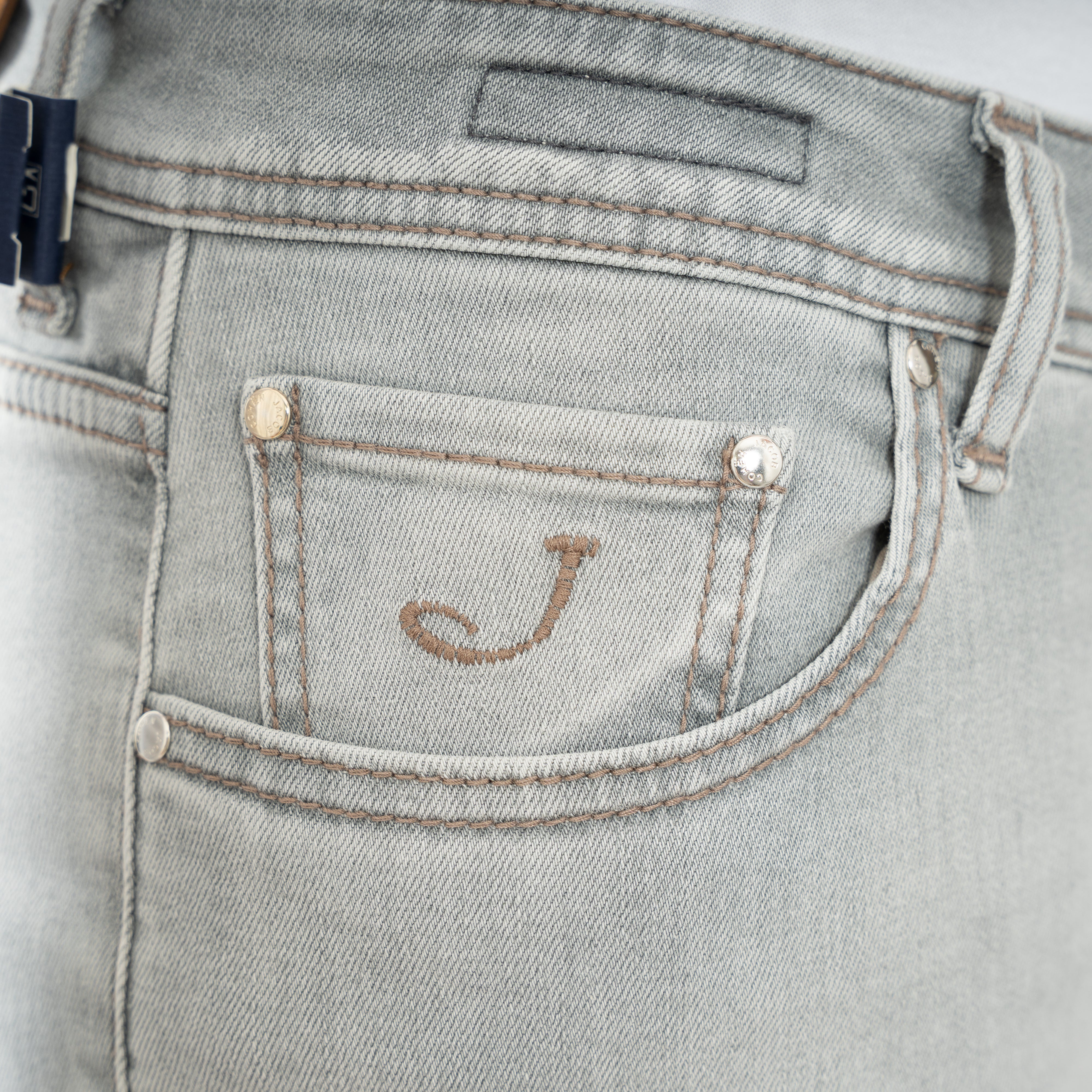 Jacob Cohen Jeans Lichtgrijs | Nick Slim