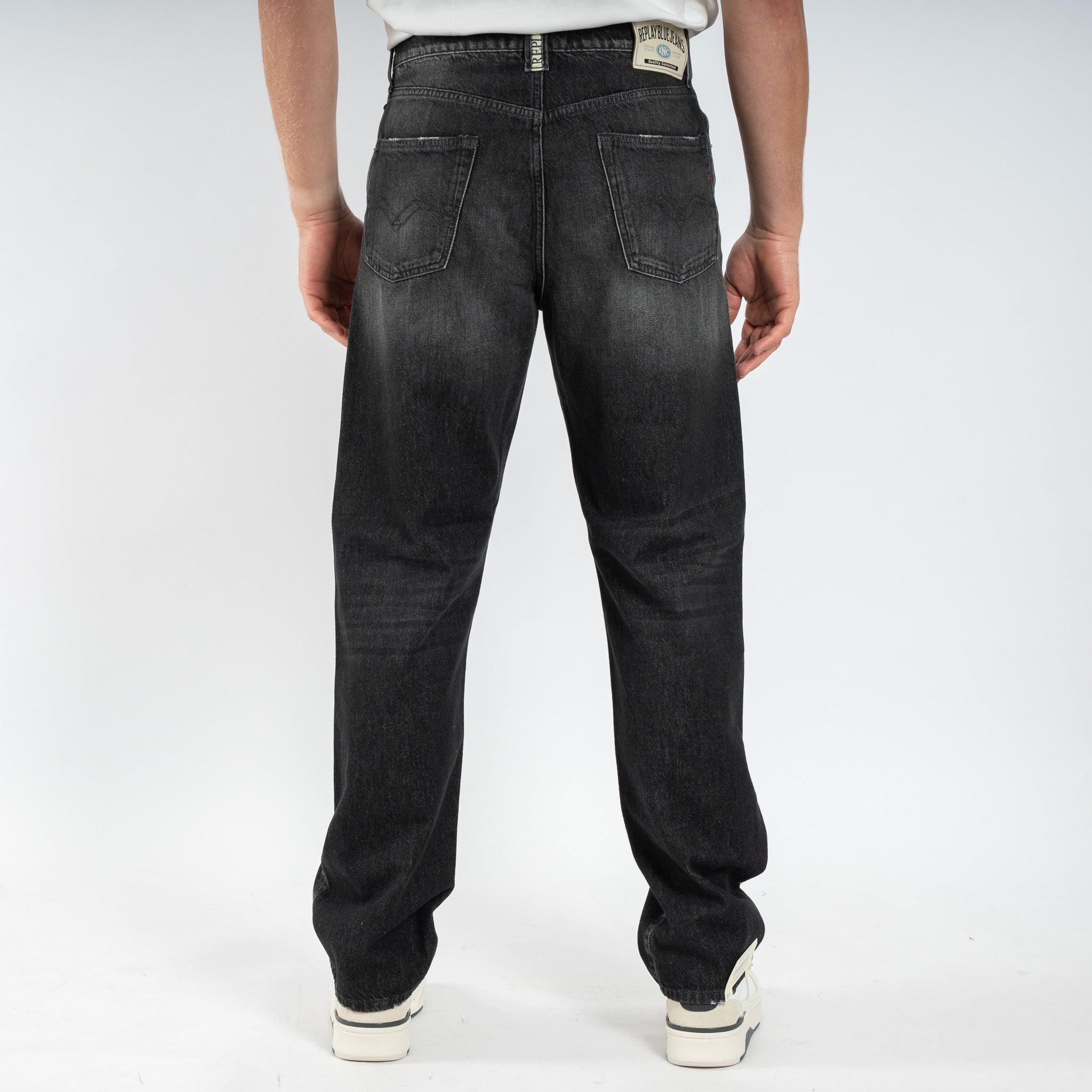 Replay Jeans Antracietgrijs | Straight Fit