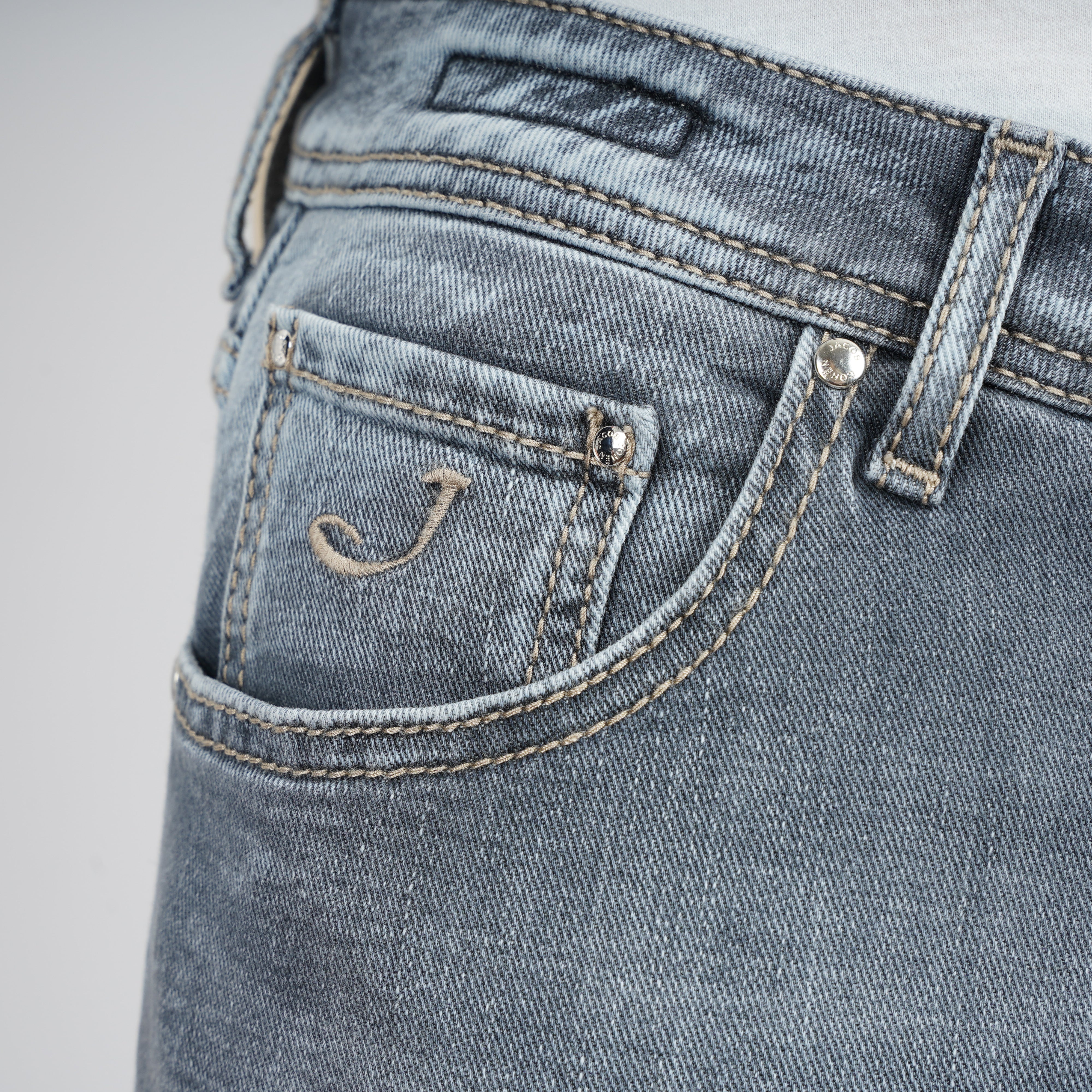 Jacob Cohen Jeans Grijs | Nick Slim