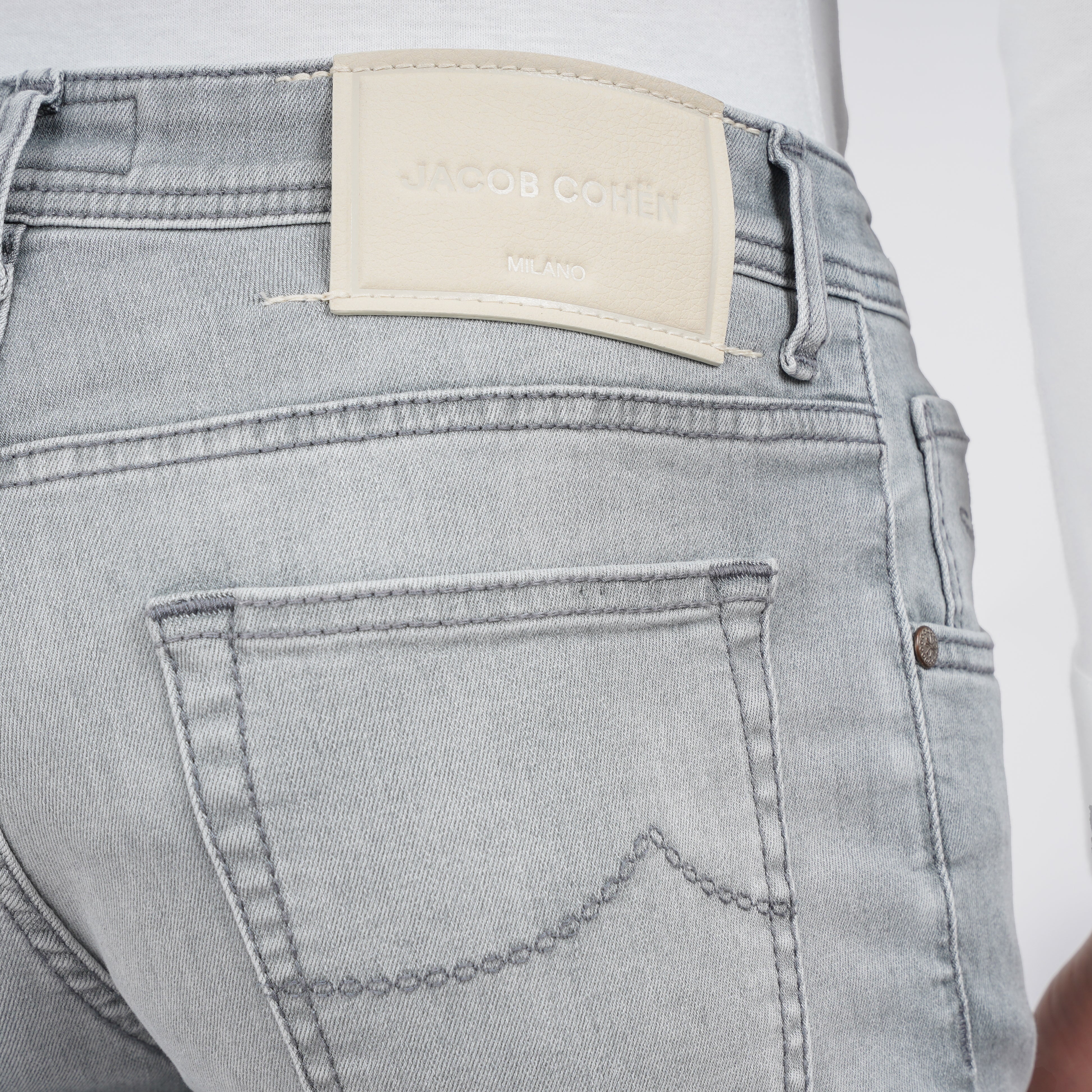 Jacob Cohen Jeans Lichtgrijs | Nick Slim