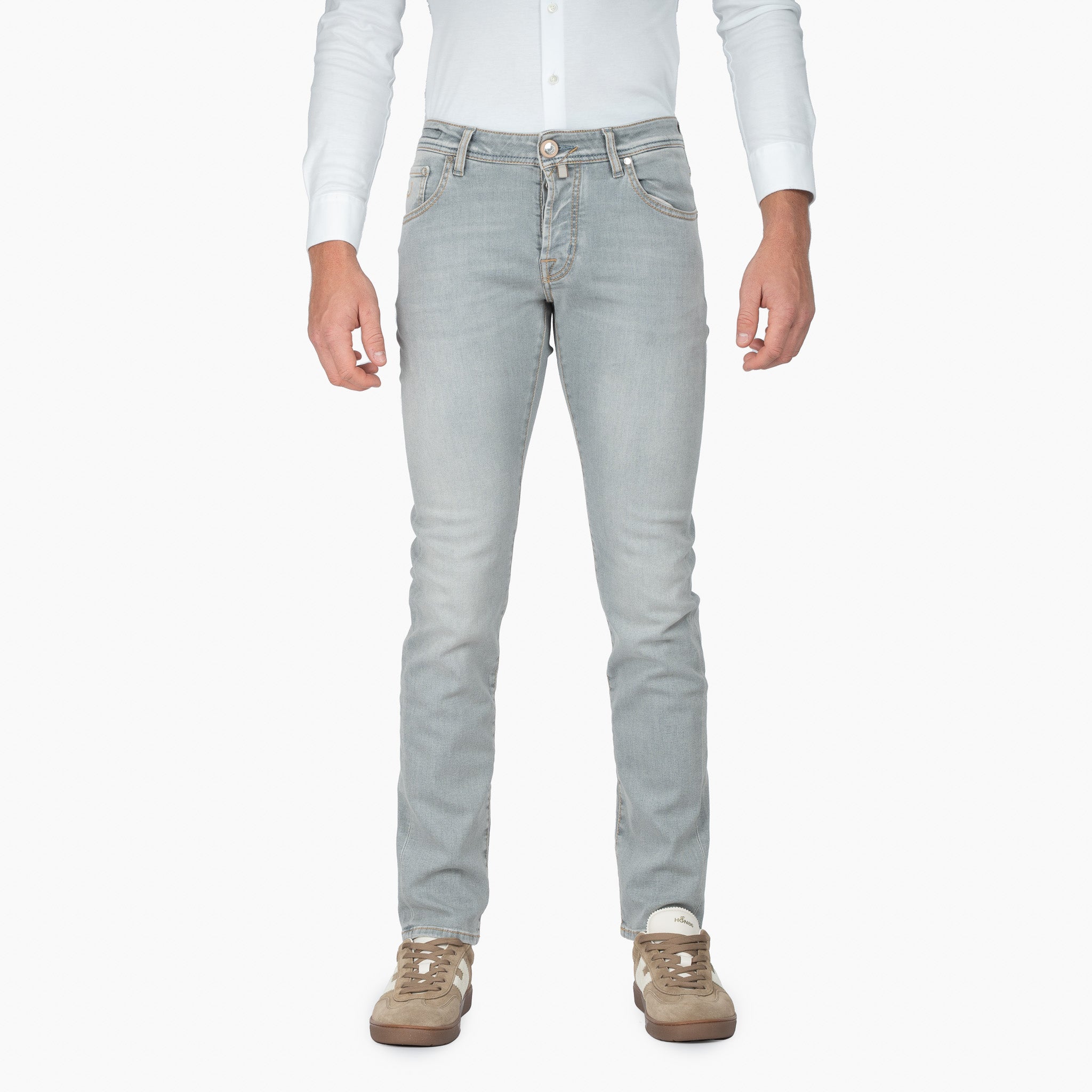Jacob Cohen Jeans Middengrijs | Nick Slim