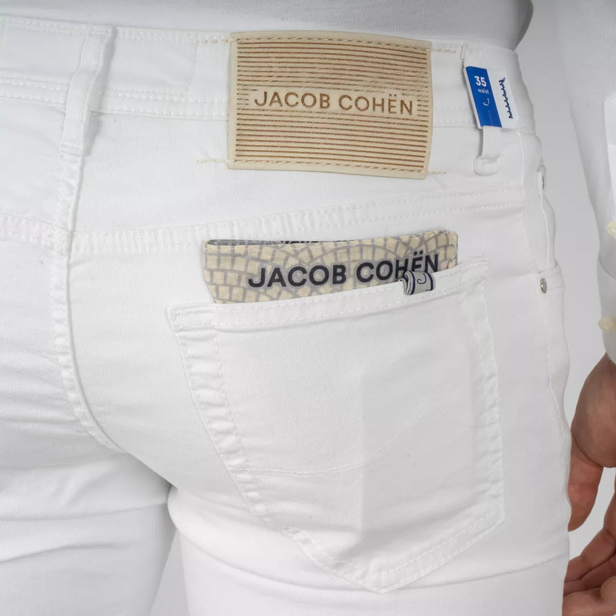 Jacob Cohen Jeans Wit | Nick Slim