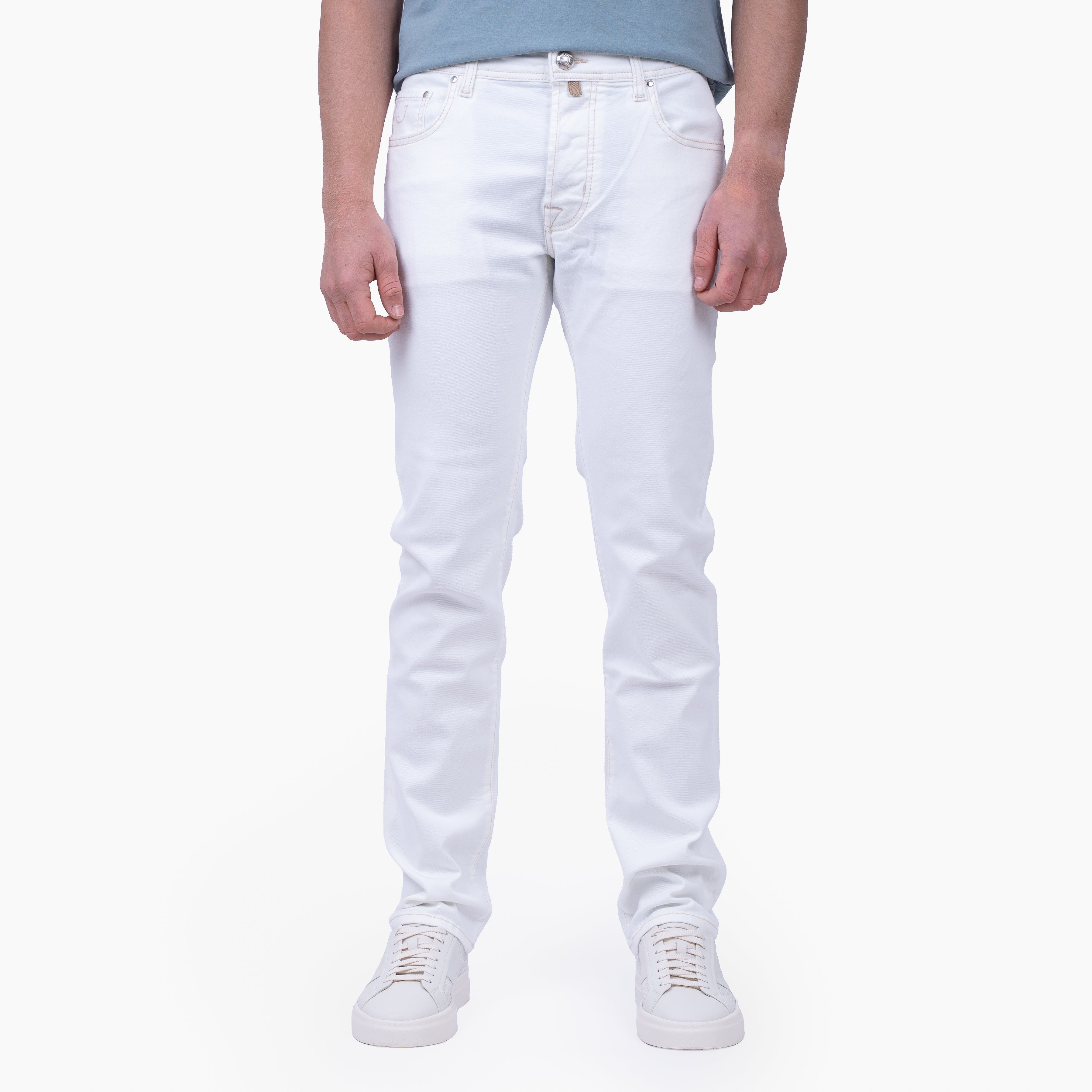 Jacob Cohen Jeans Crème | Bard