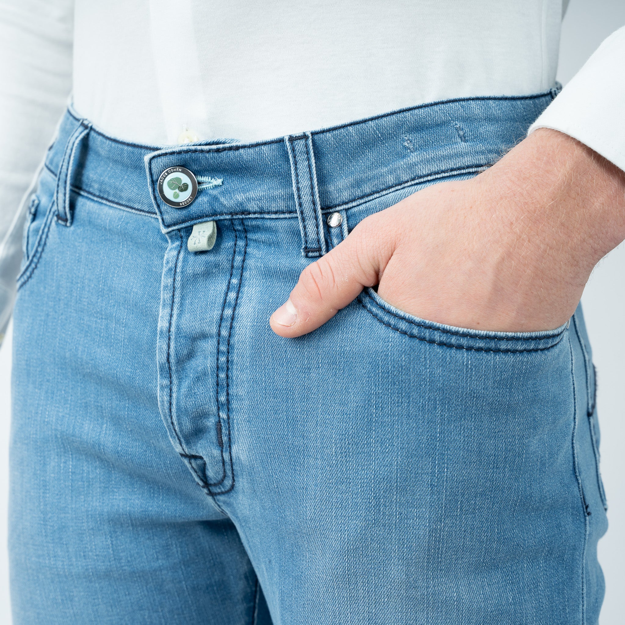 Jacob Cohen Jeans Middenblauw | Resort Bard