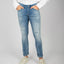 Dondup Jeans blauw met gaten