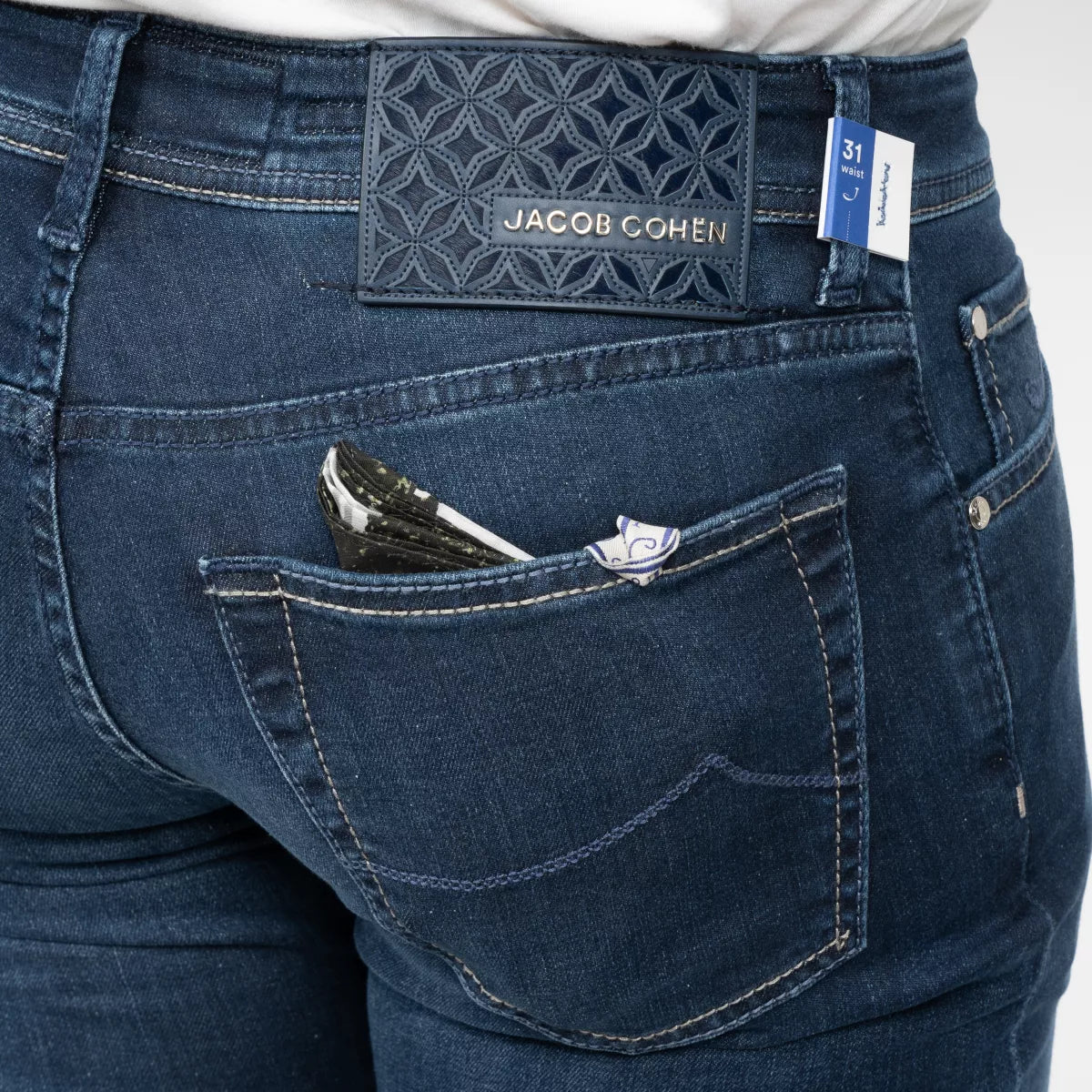 Jacob Cohen Jeans Donkerblauw | Nick Slim