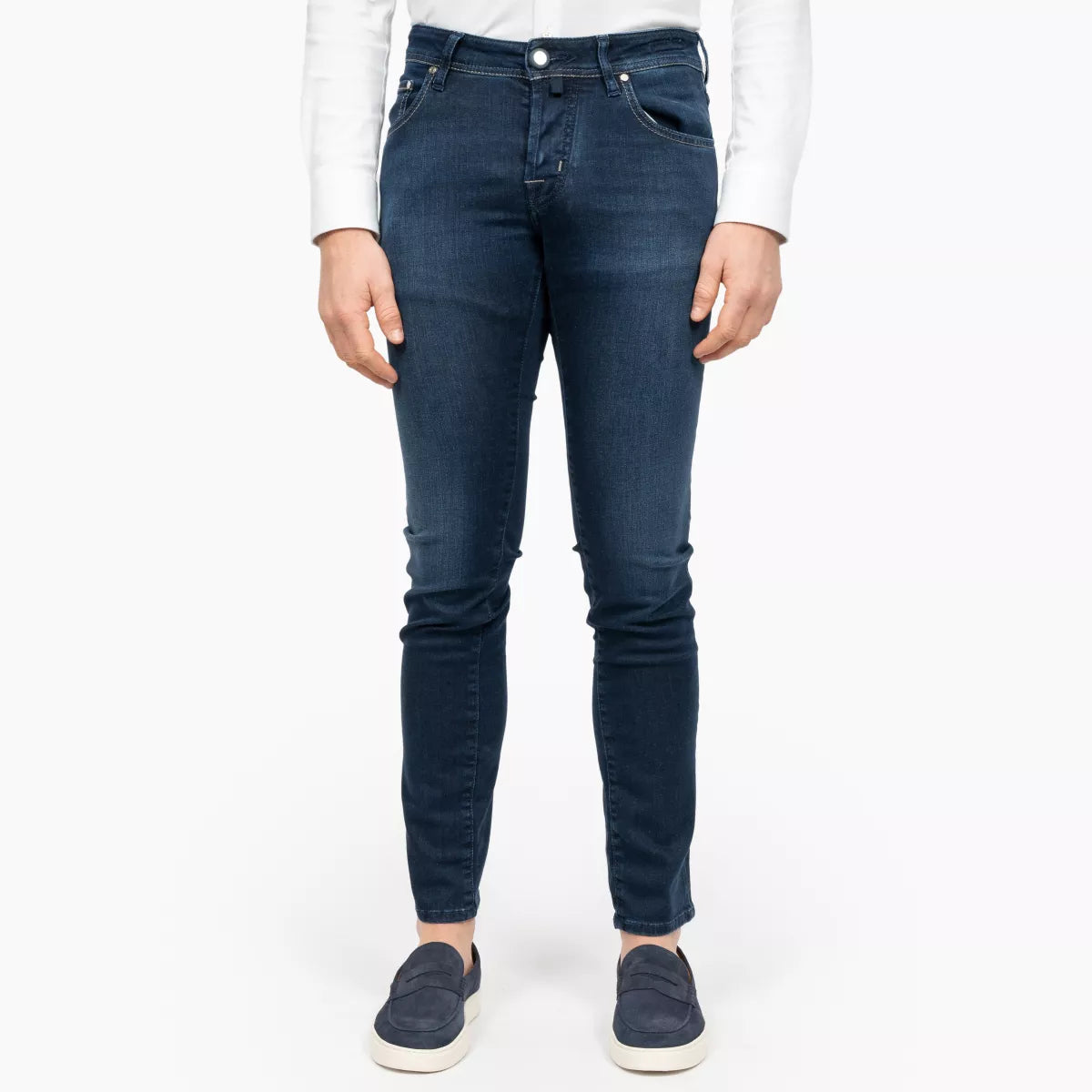 Jacob Cohen Jeans Donkerblauw | Nick Slim