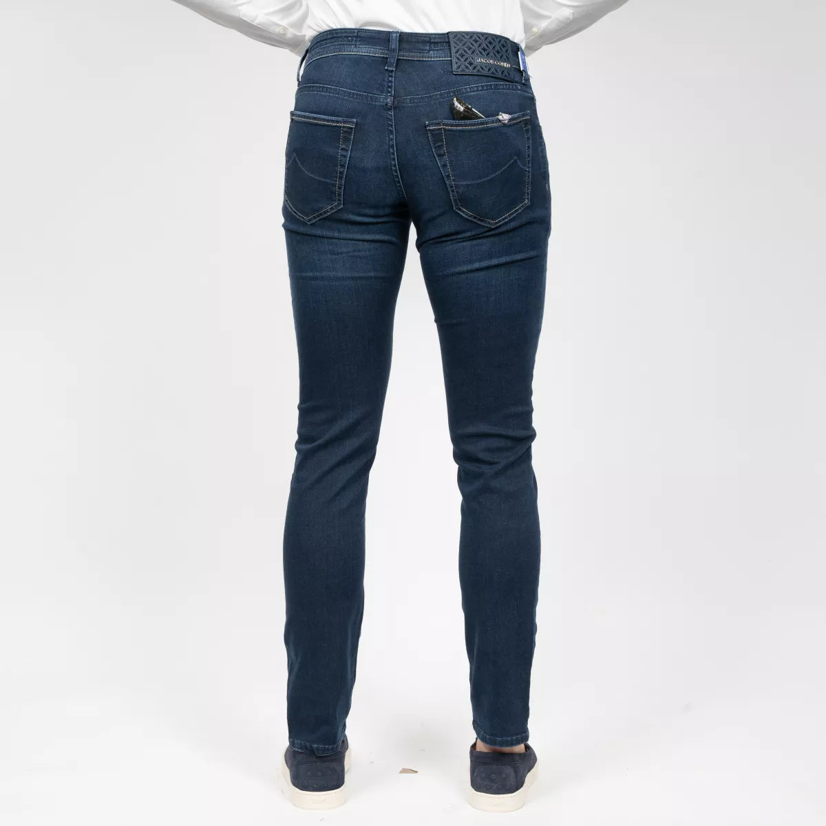 Jacob Cohen Jeans Donkerblauw | Nick Slim