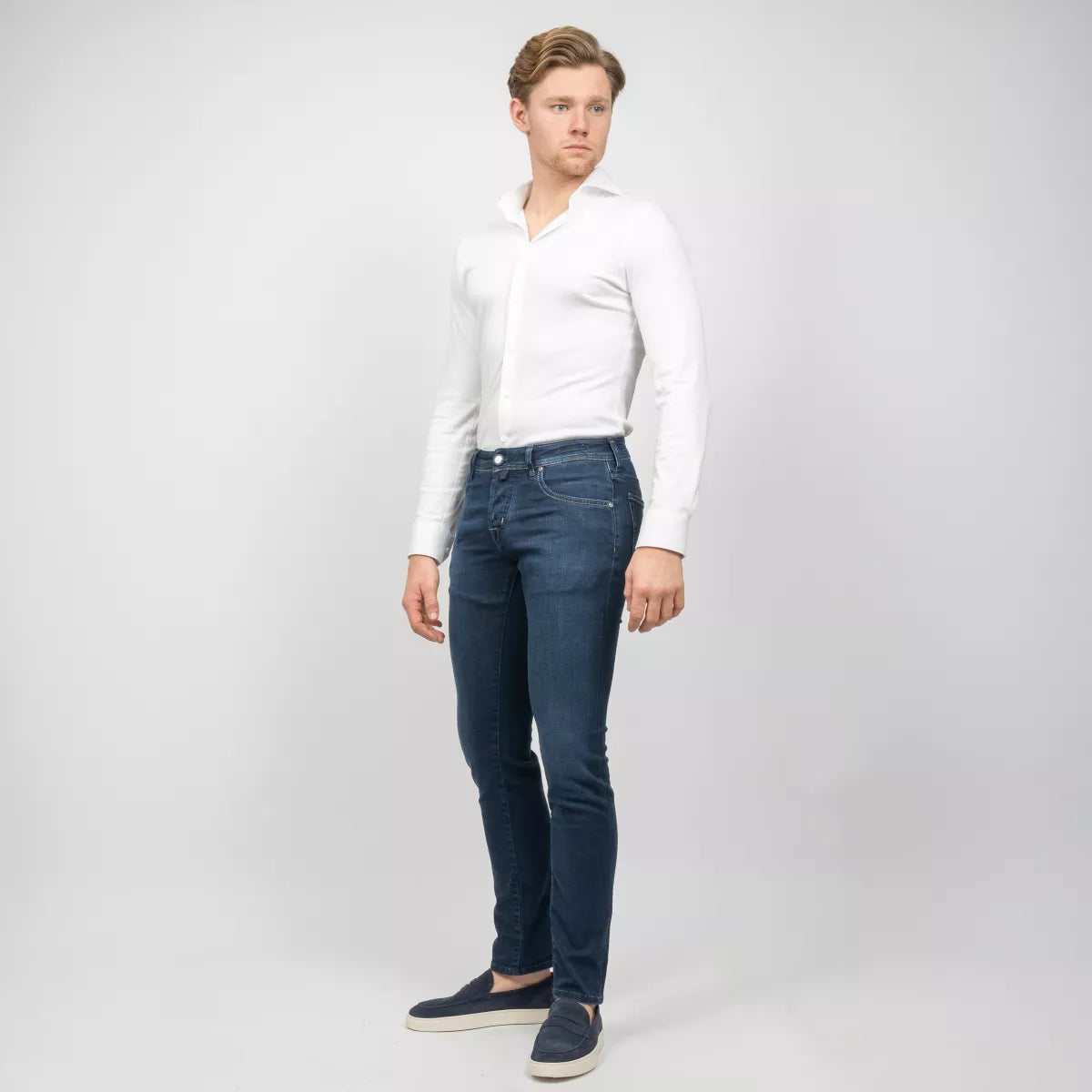 Jacob Cohen Jeans Donkerblauw | Nick Slim