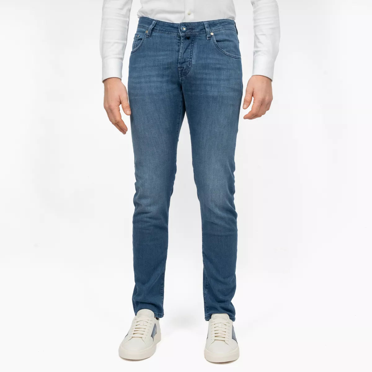 Jacob Cohen Jeans Middenblauw | Nick Slim