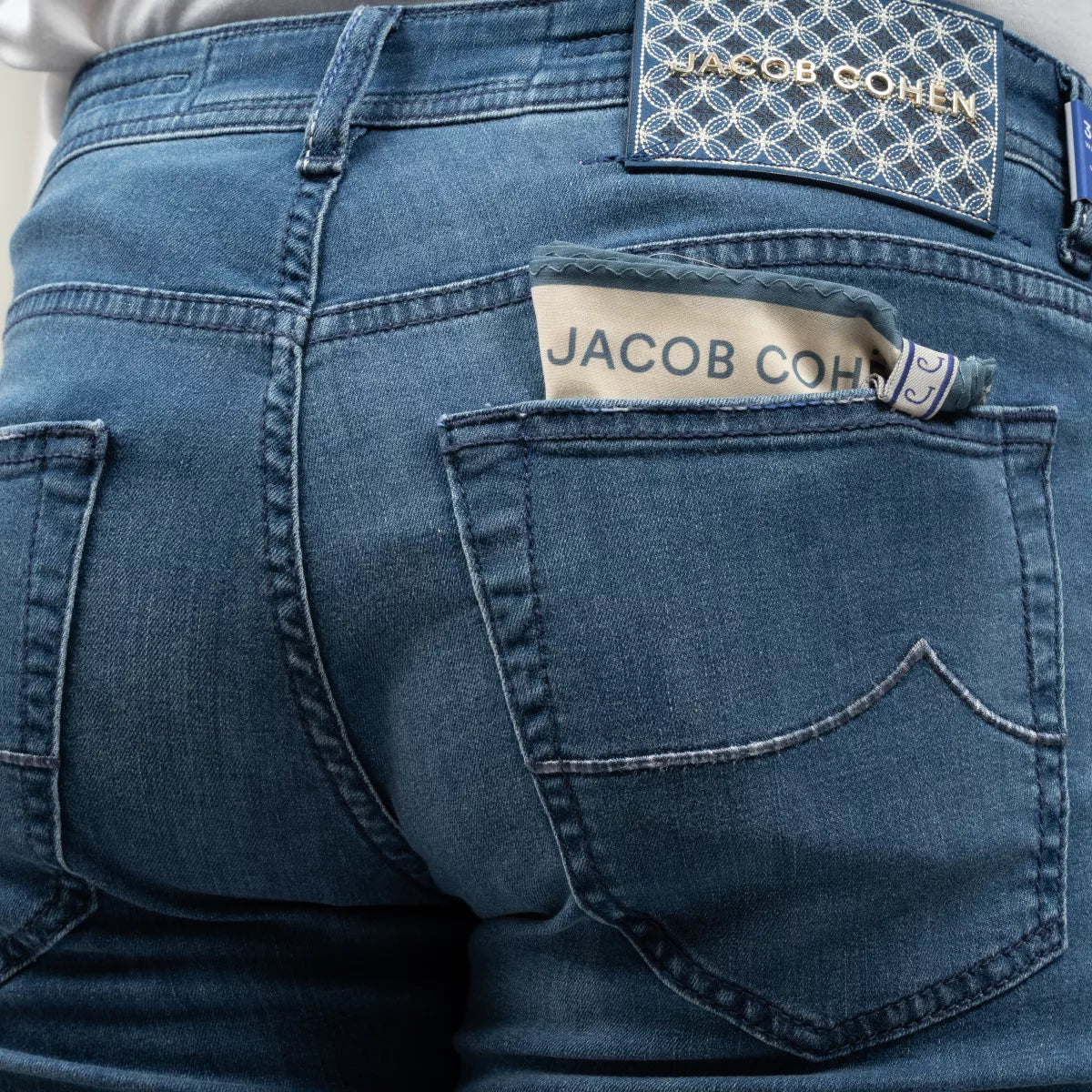 Jacob Cohen Jeans Middenblauw | Nick Slim